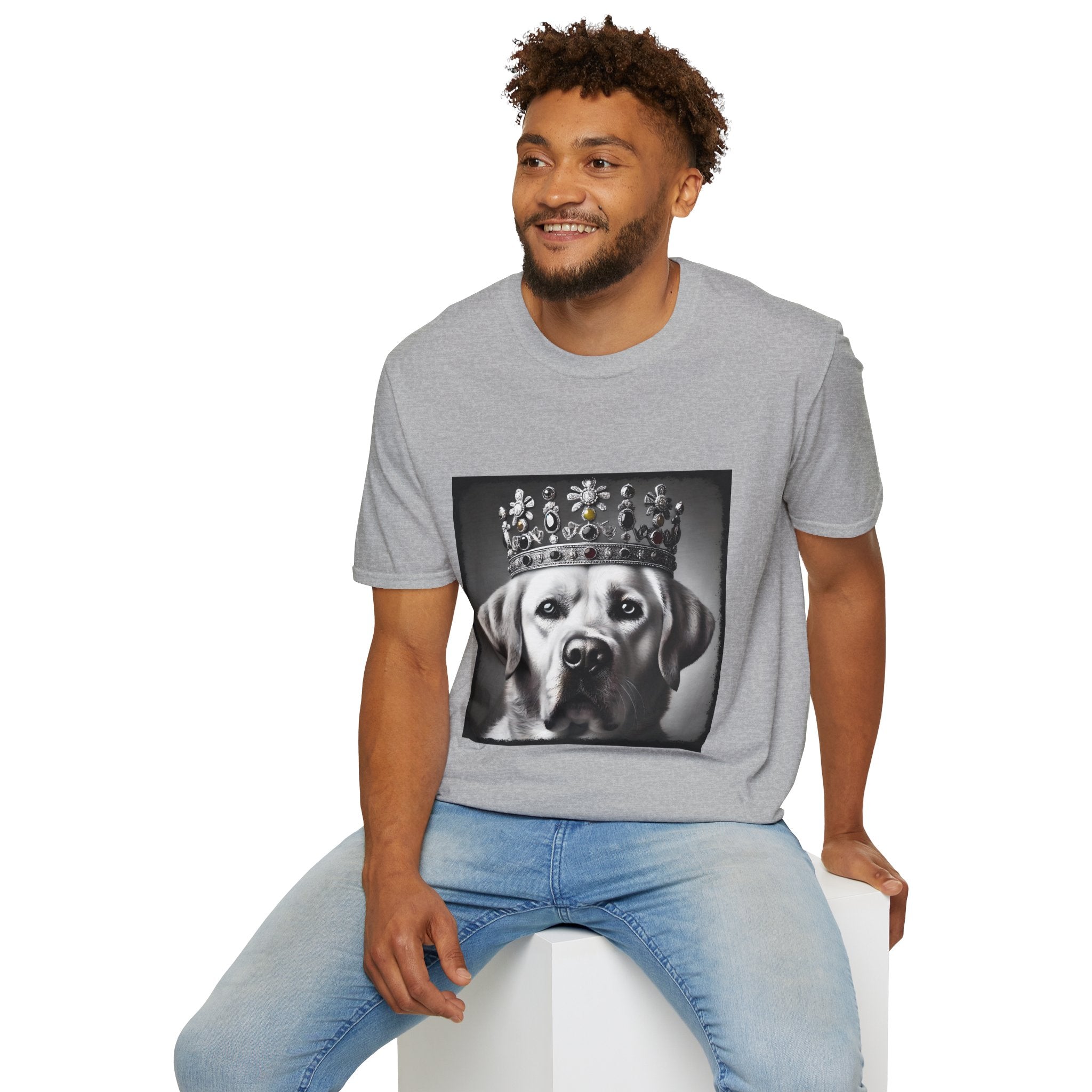 Labrador Retriever King Icon | Unisex Dog T-Shirt