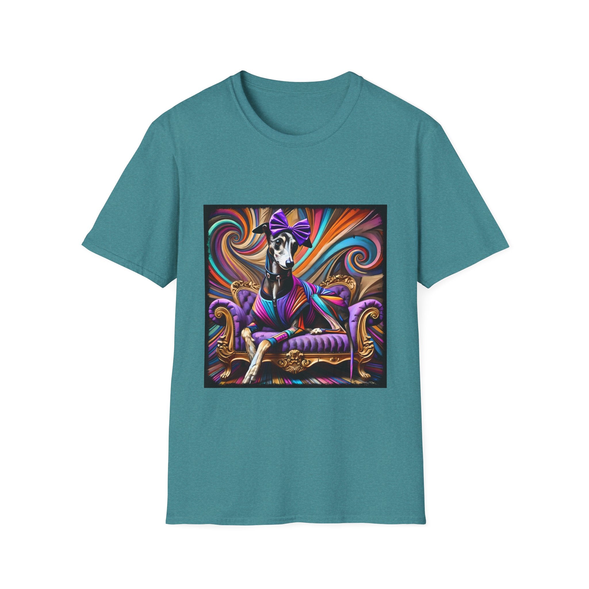 Greyhound Vivid Rocker | Unisex Dog T-Shirt