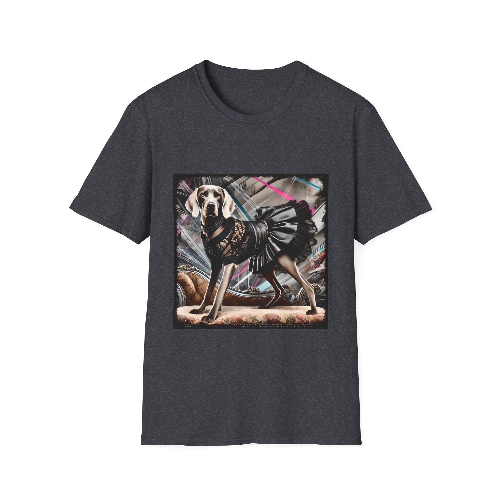 Weimaraner Rock Chic | Unisex Dog T-Shirt