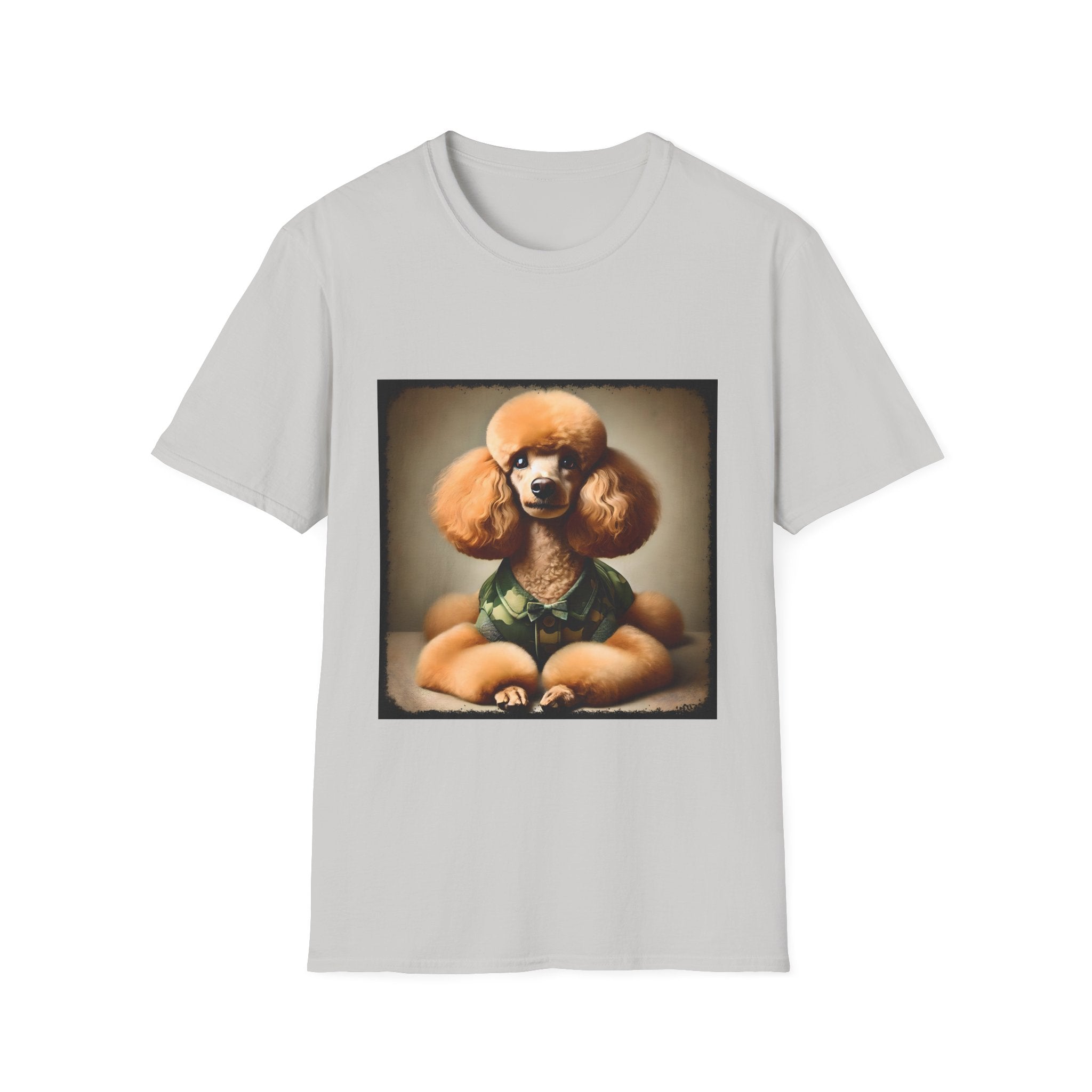 Poodle Camo Chic  | Unisex Dog T-Shirt