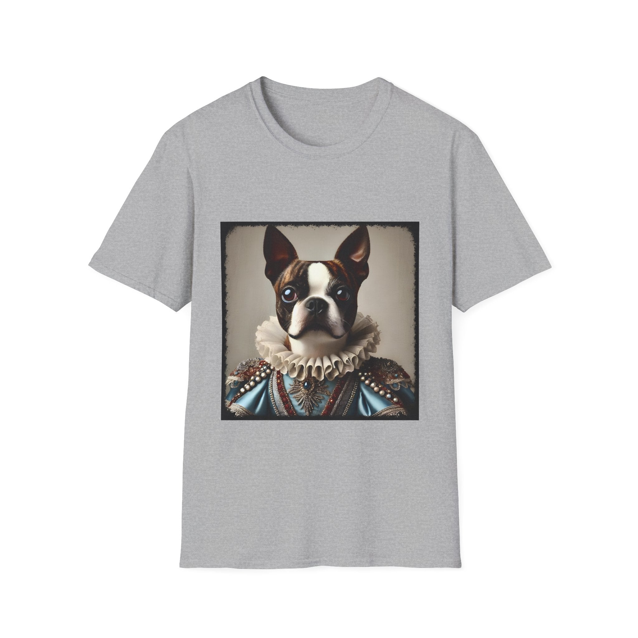 Boston Terrier Bougie Brindle | Unisex Dog T-Shirt