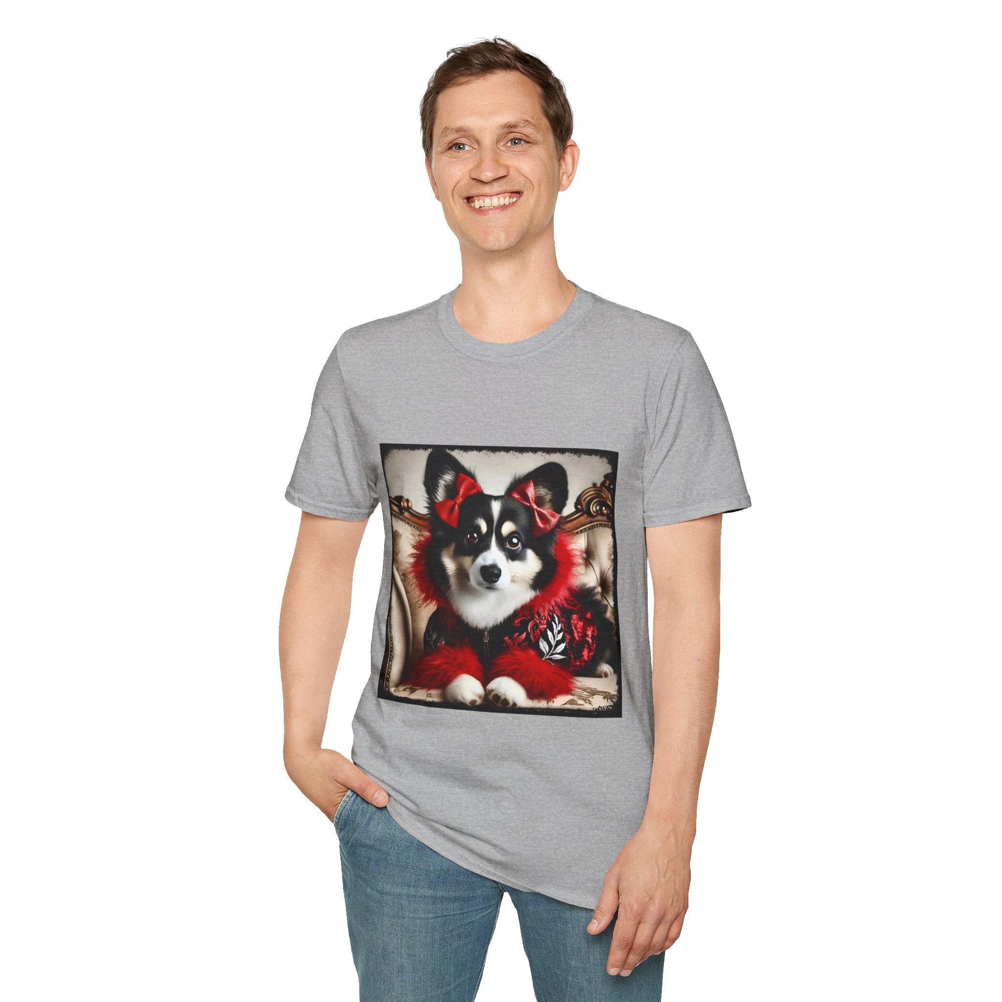 Pembroke Welsh Corgi Fancy Fluff | Unisex Dog T-Shirt