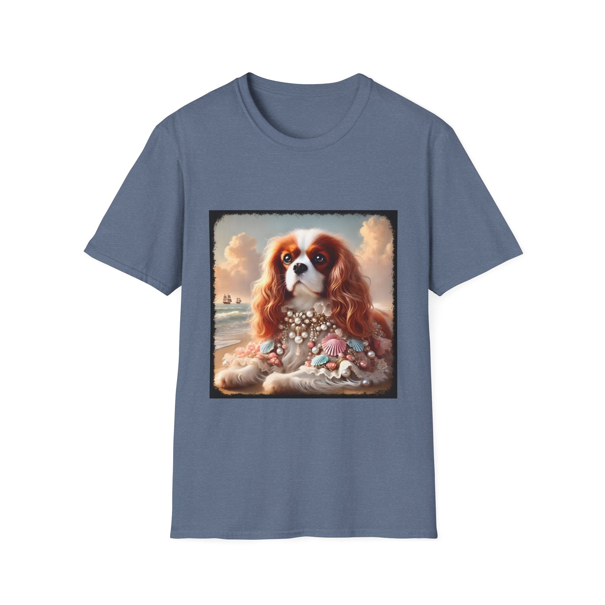 Cavalier King Charles Spaniel Beach Beauty | Unisex Dog T-Shirt