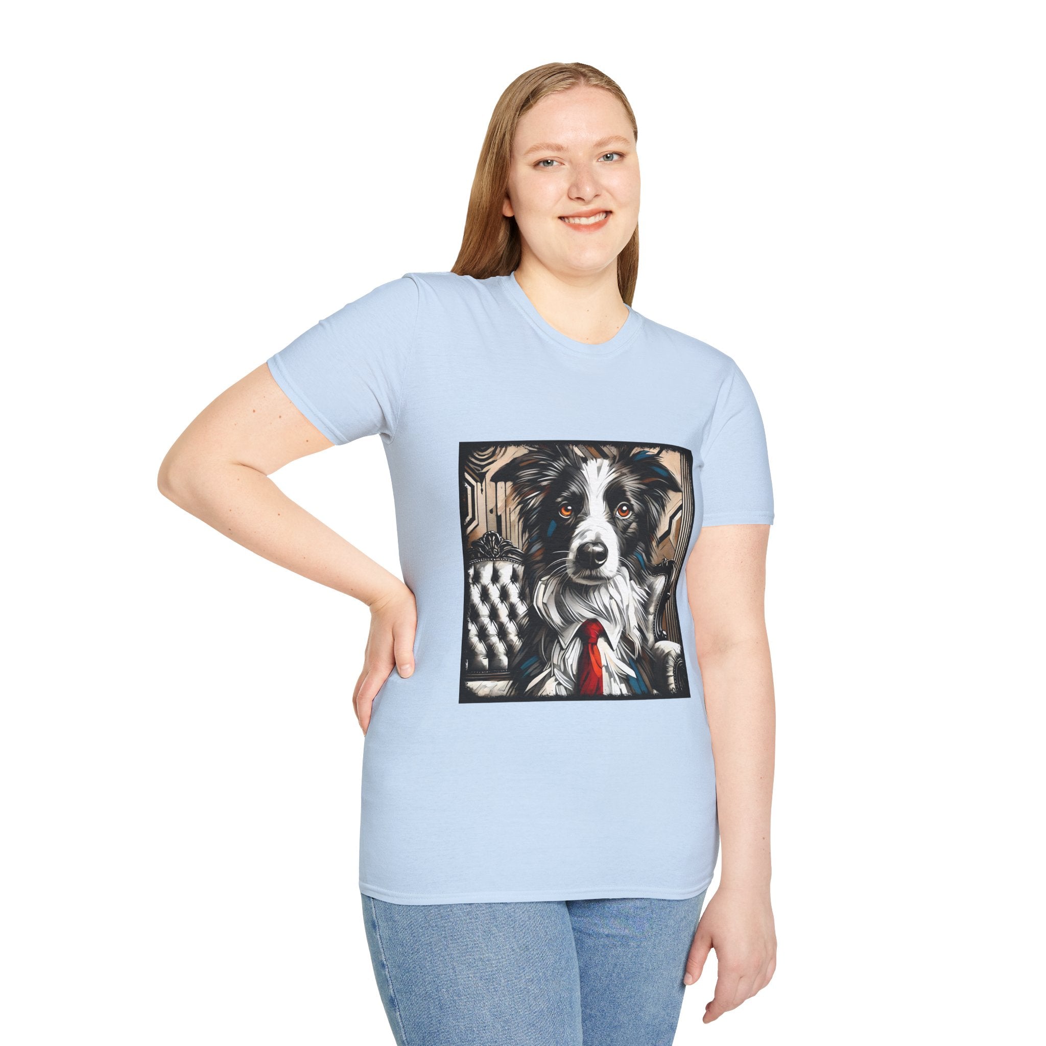 Border Collie Bold Gentleman | Unisex Dog T-Shirt