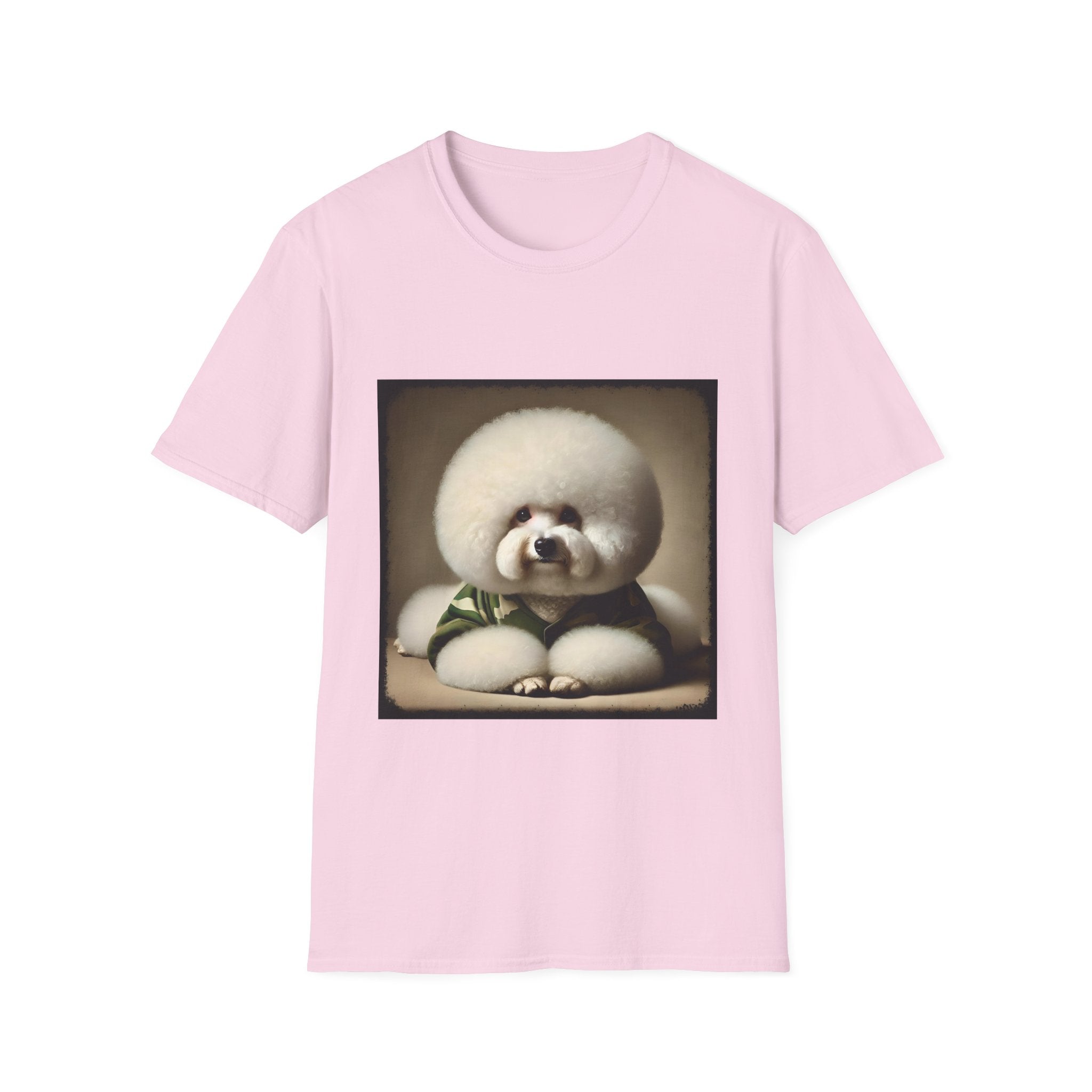 Bichon Frise Combat Cutie | Unisex Dog T-Shirt
