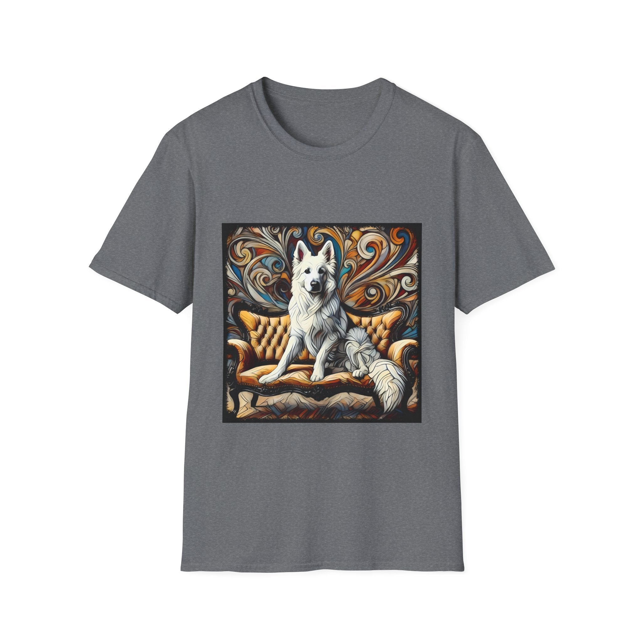 German Shepherd Bold Swirl | Unisex Dog T-Shirt