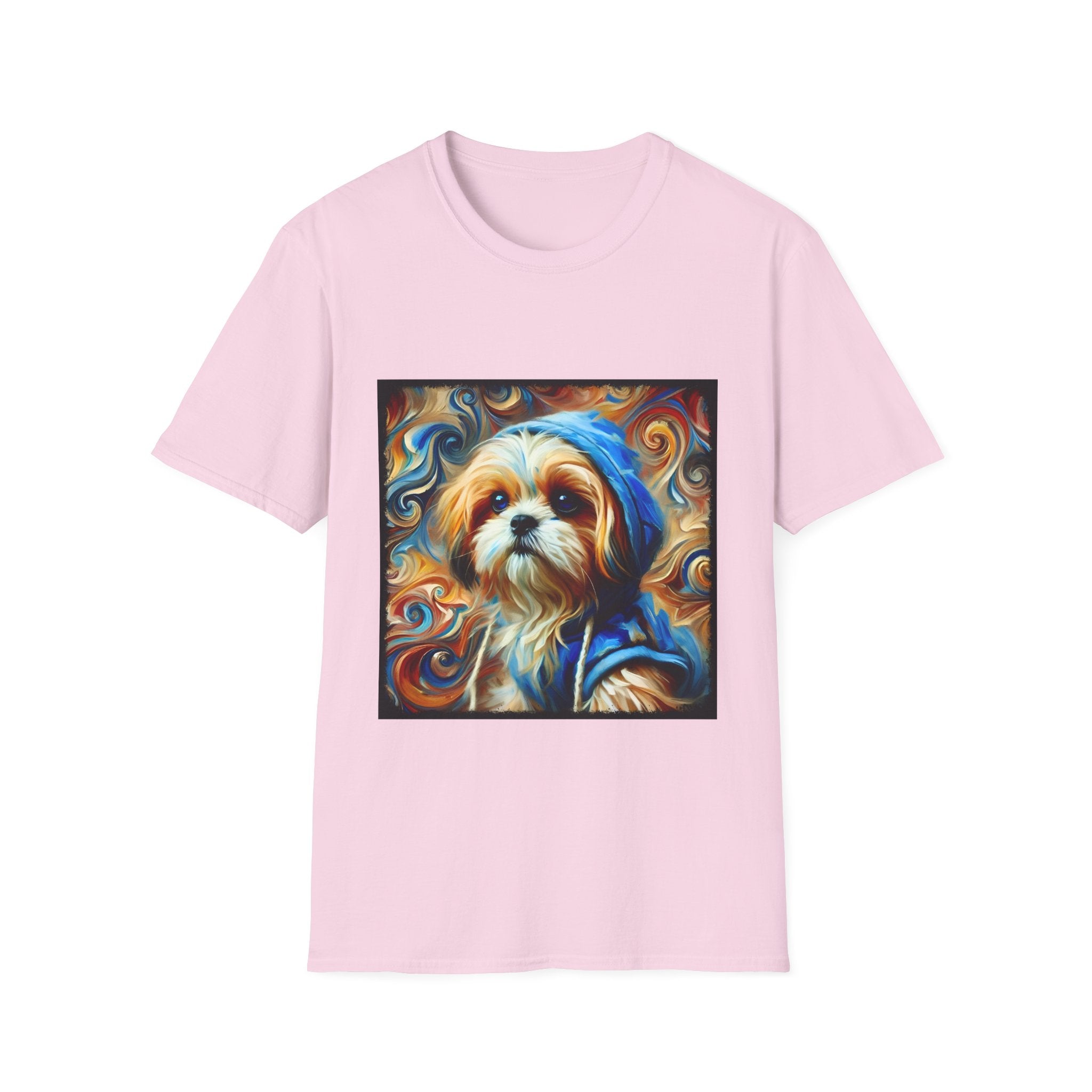 Shih Tzu Comfy Swirl | Unisex Dog T-Shirt