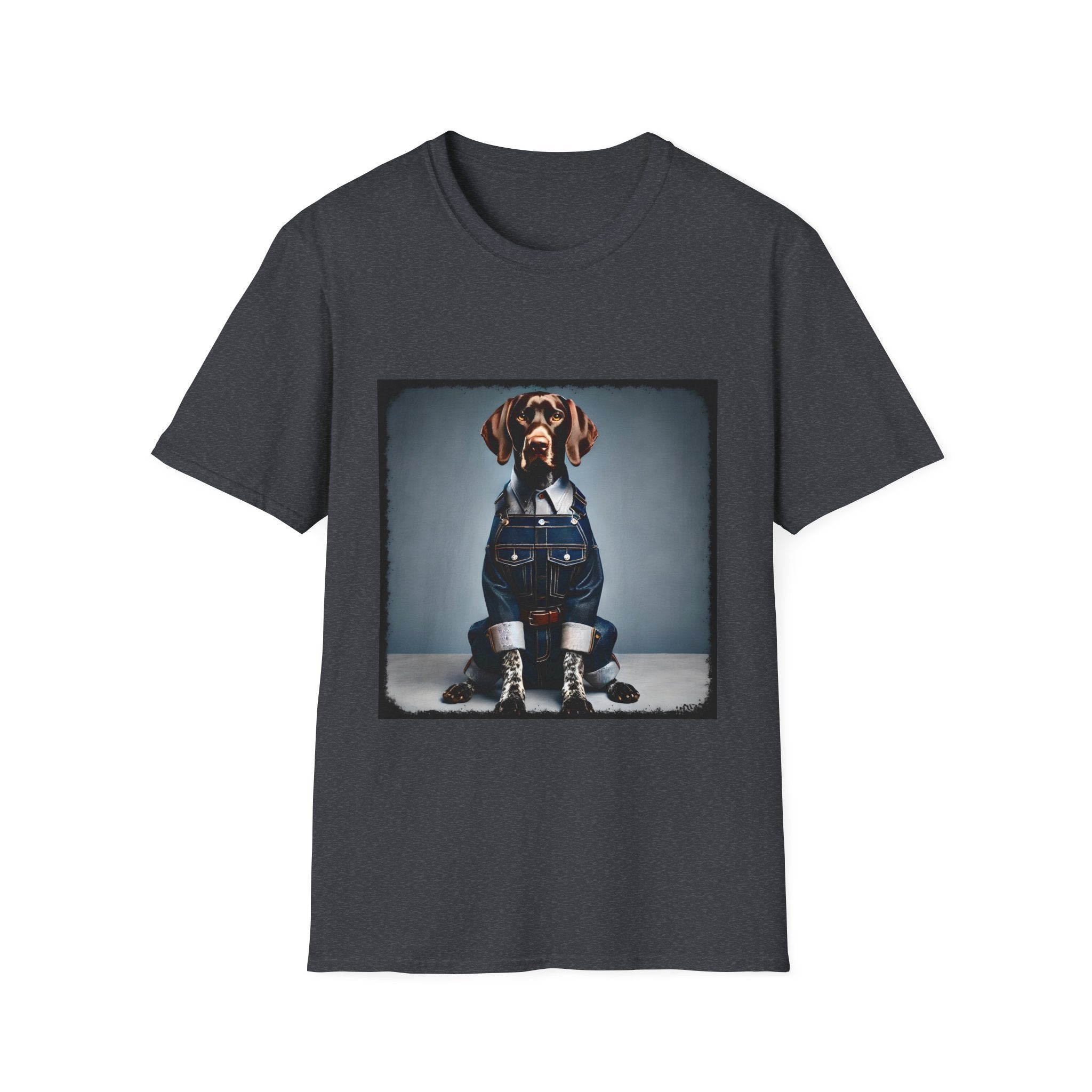 German Shorthaired Pointer Denim Dude | Unisex Dog T-Shirt