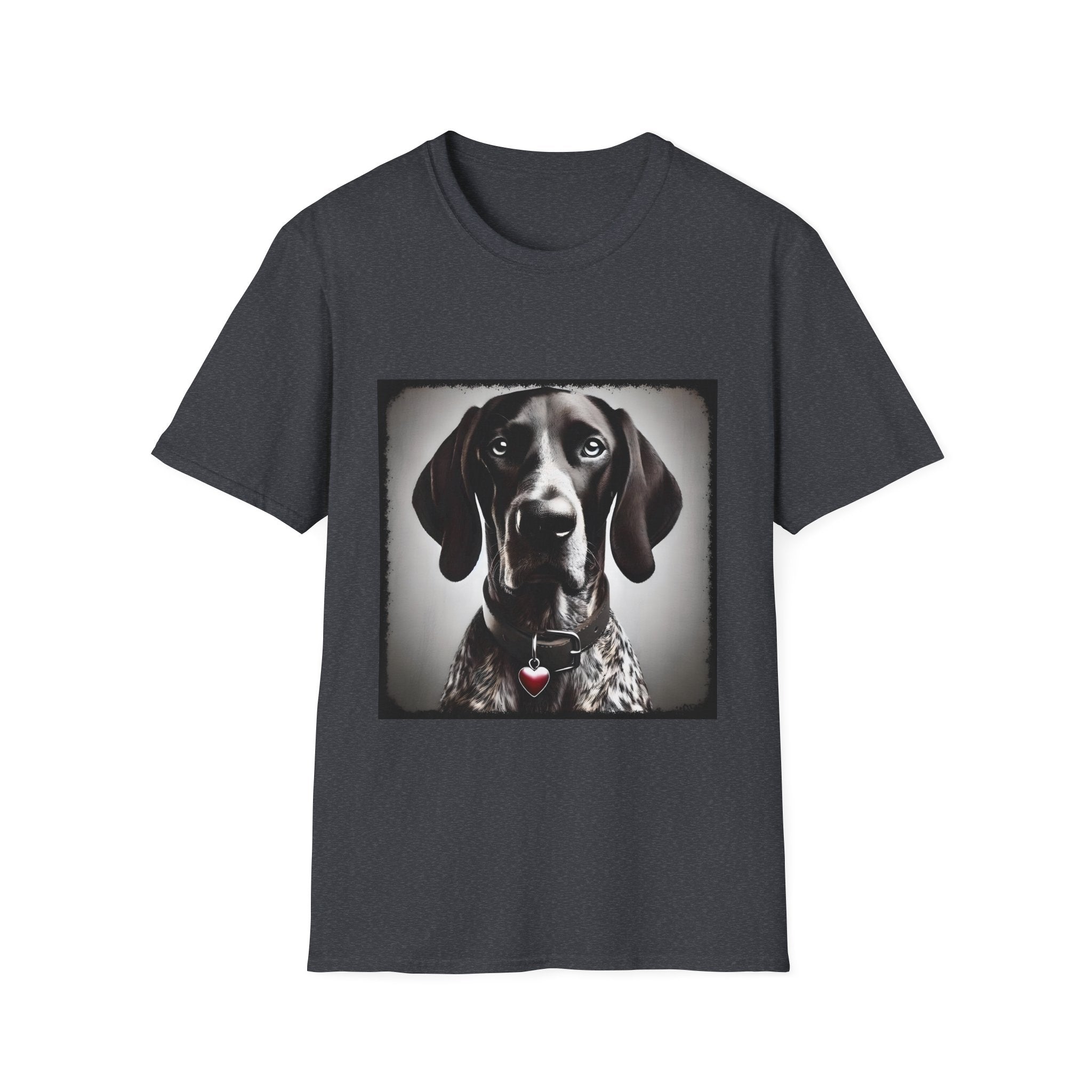German Shorthaired Pointer Heart Bandit | Unisex Dog T-Shirt