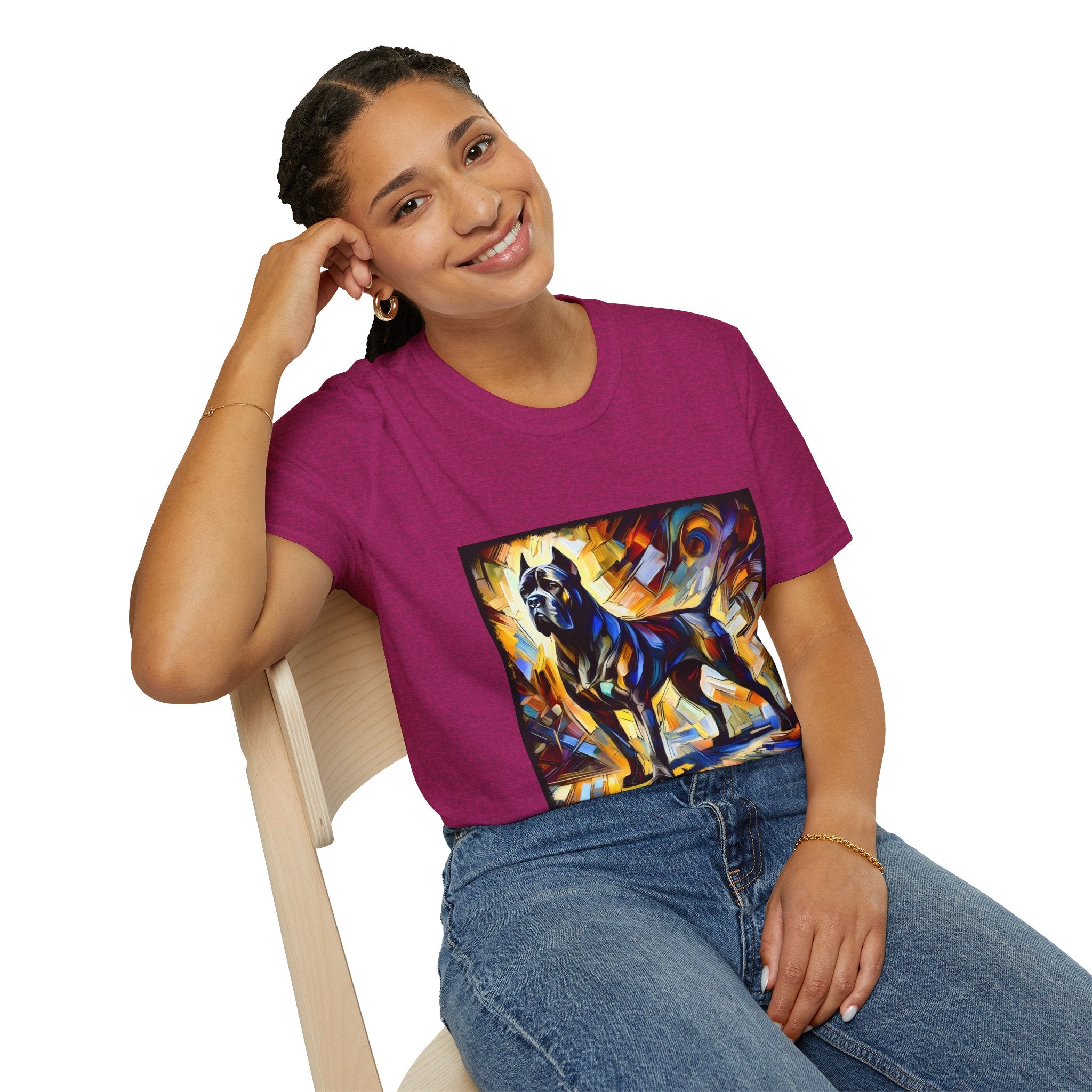 Cane Corso Poised Bold Classic | Unisex Dog T-Shirt