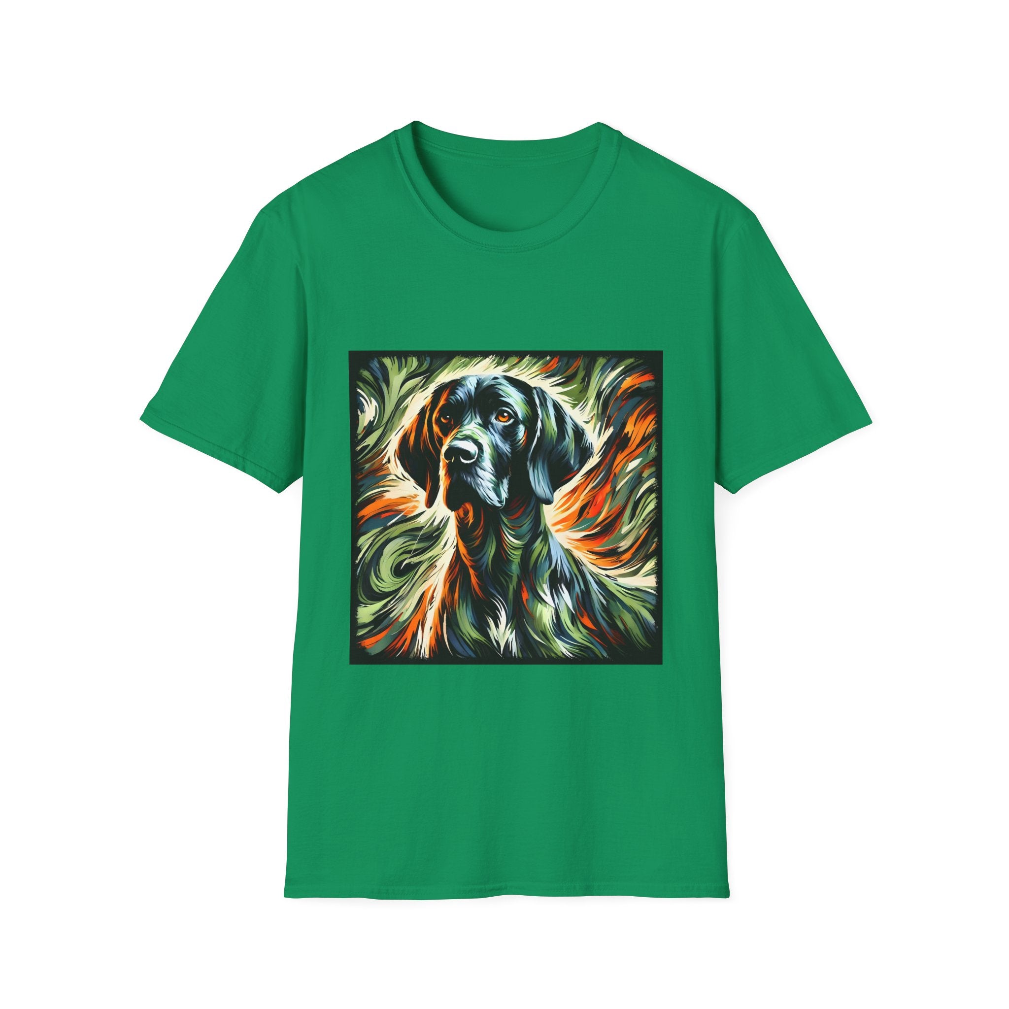 German Shorthaired Pointer Bold Flame Classic | Unisex Dog T-Shirt