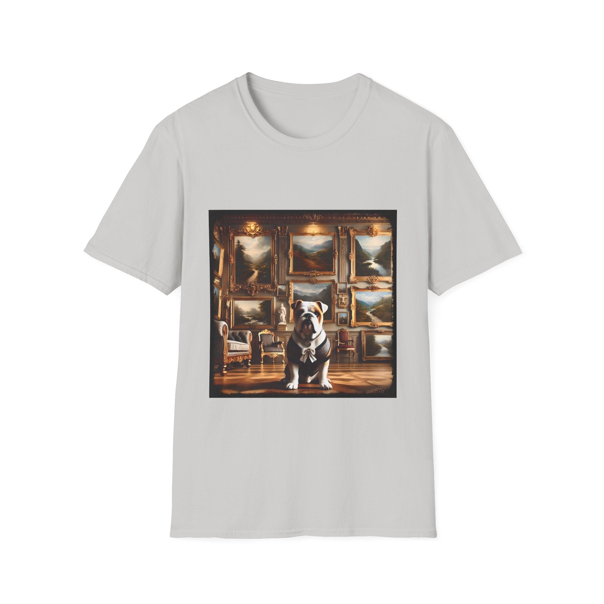 Bulldog Canvas Queen | Unisex Dog T-Shirt