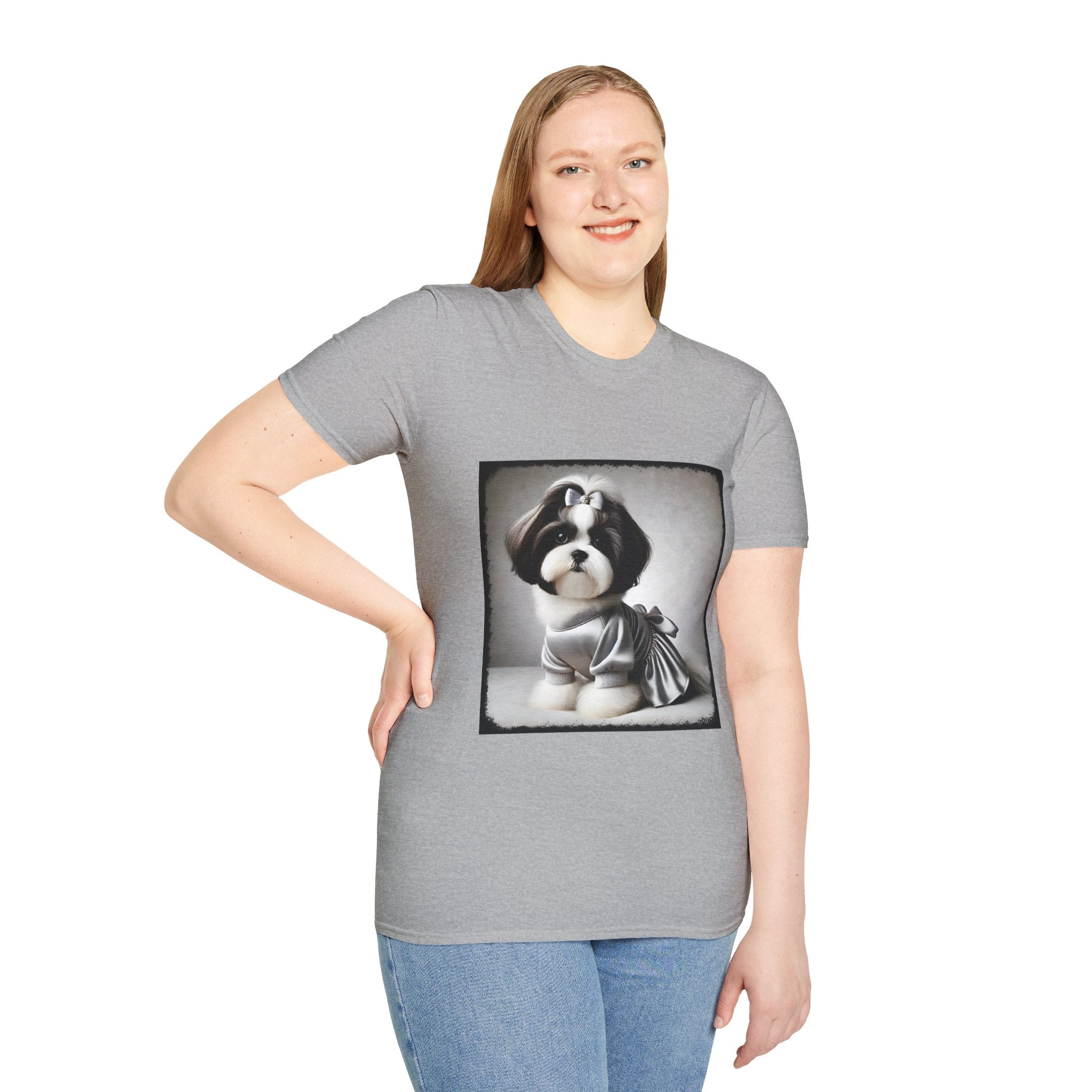 Shih Tzu Silver Sweetheart | Unisex Dog T-Shirt