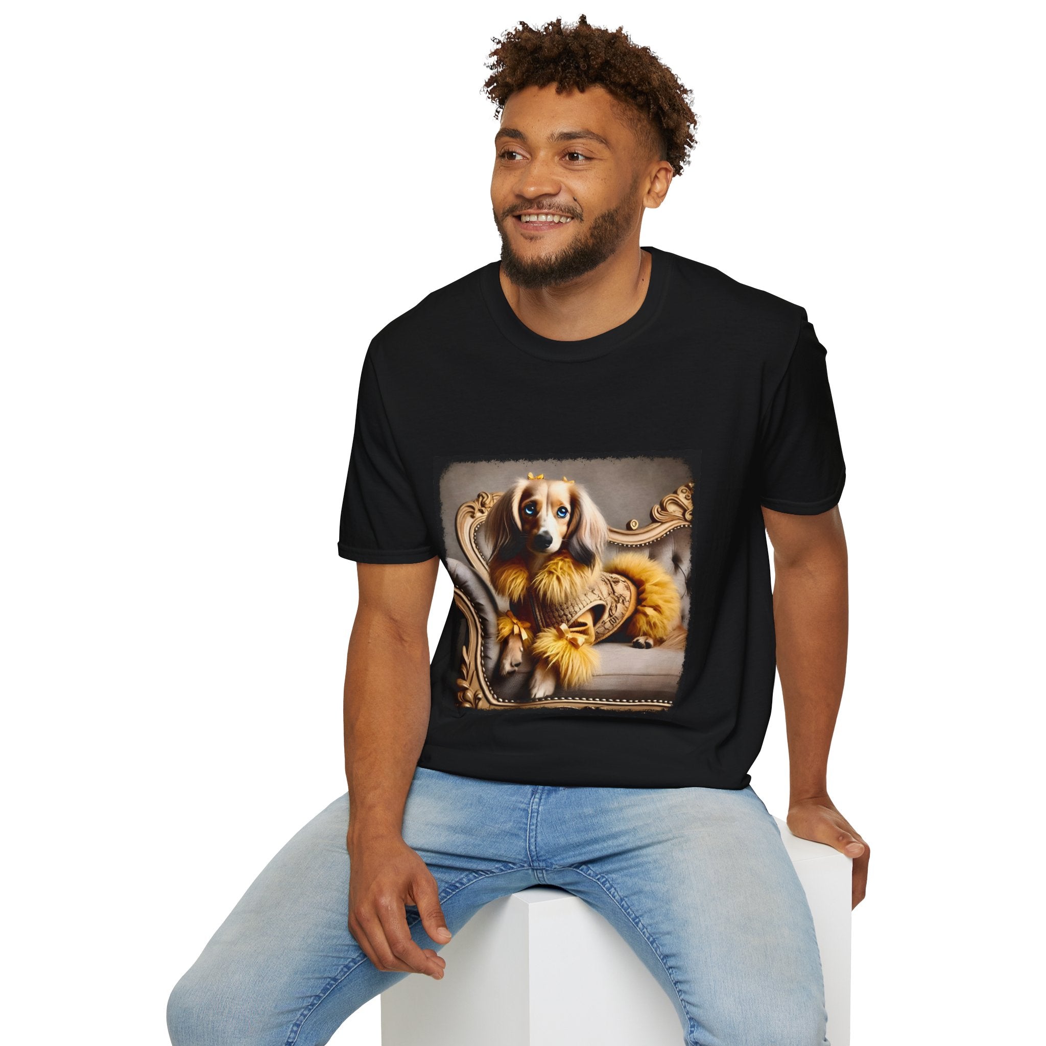 Dachshund Golden Doll | Unisex Dog T-Shirt