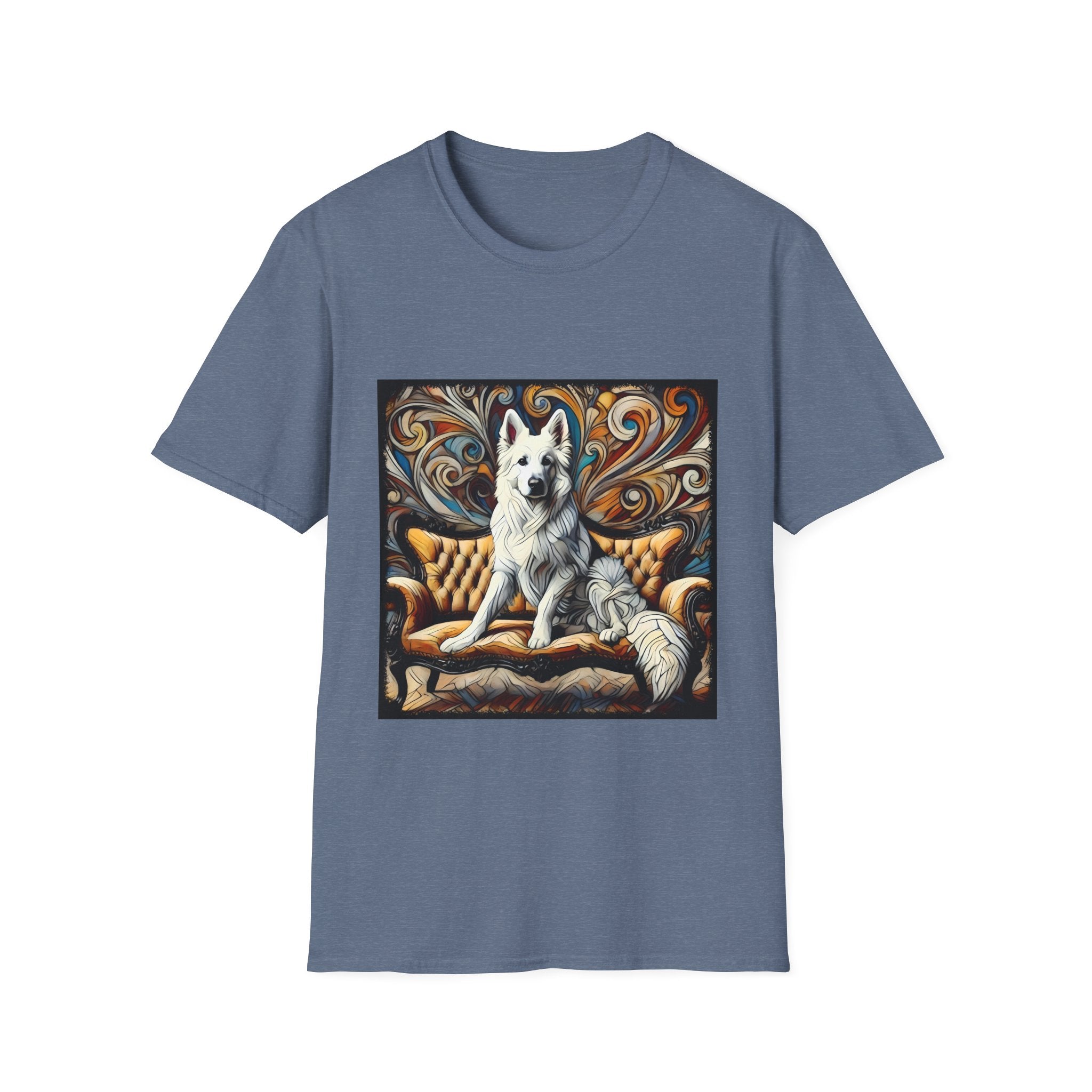 German Shepherd Bold Swirl | Unisex Dog T-Shirt
