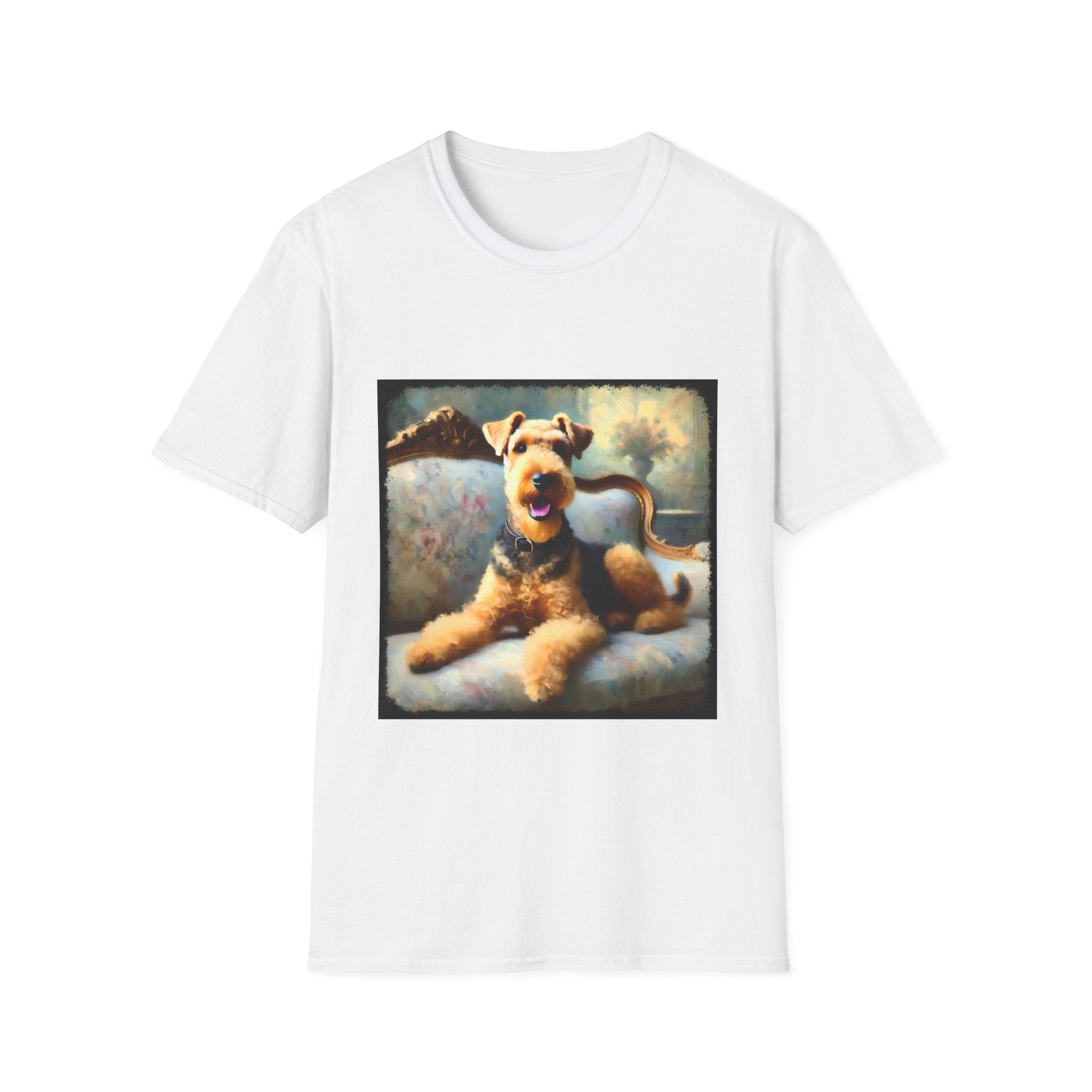 Airedale Terrier Classic Portrait | Unisex Dog T-Shirt