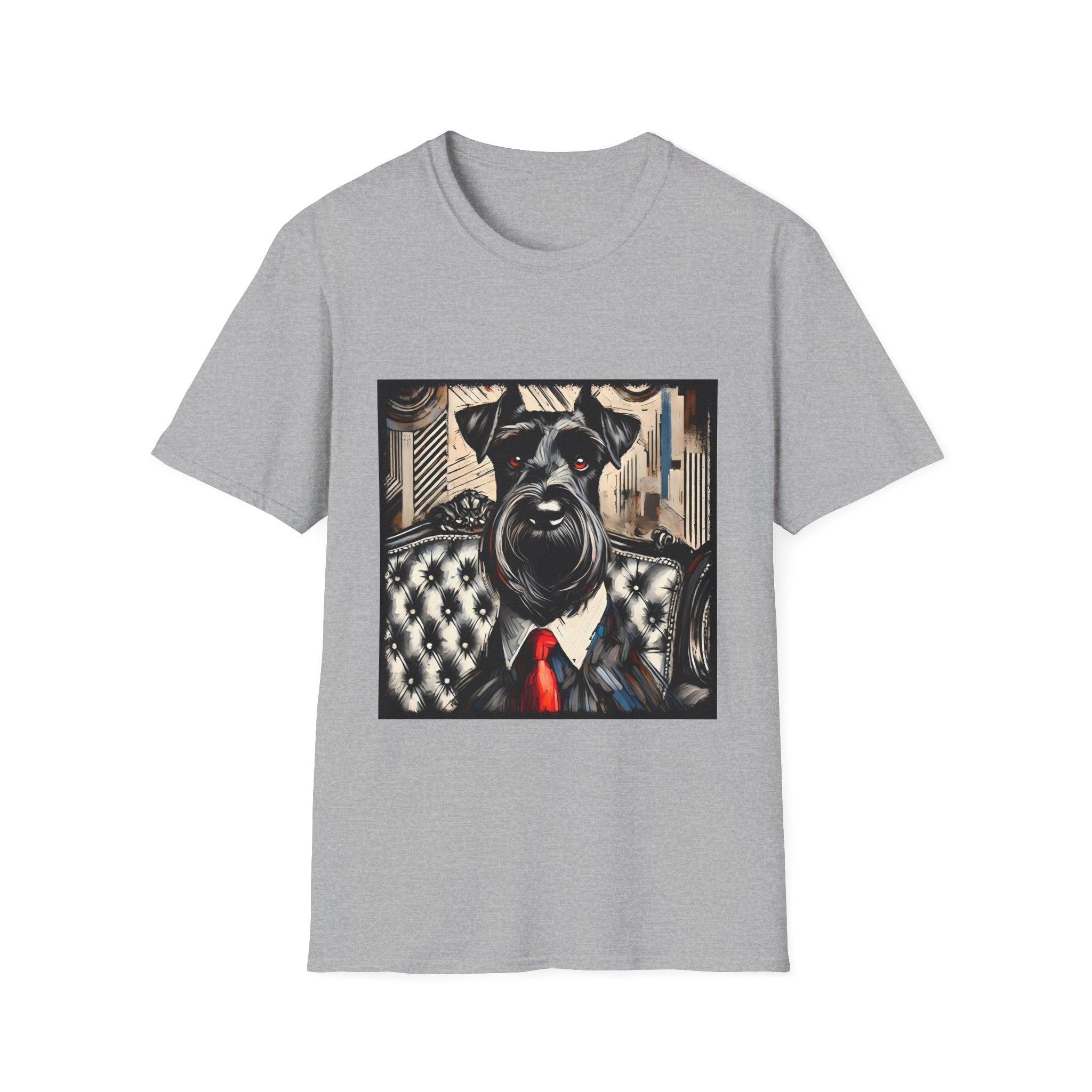 Schnauzer Bold Gentleman | Unisex Dog T-Shirt
