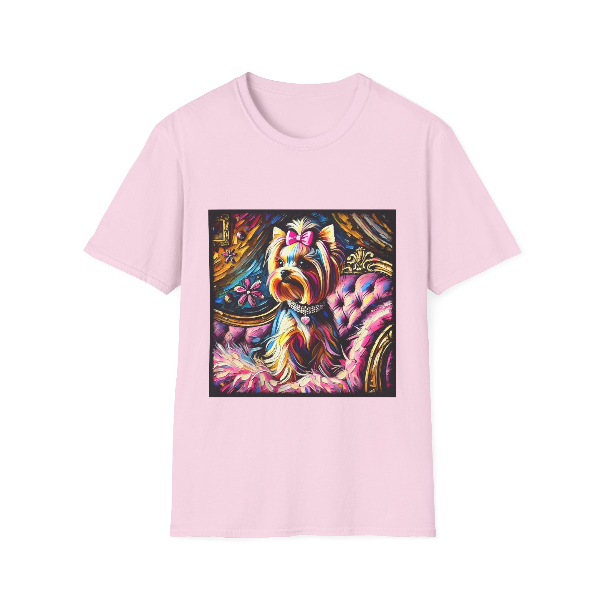 Yorkshire Terrier Pink Classic | Unisex Dog T-Shirt