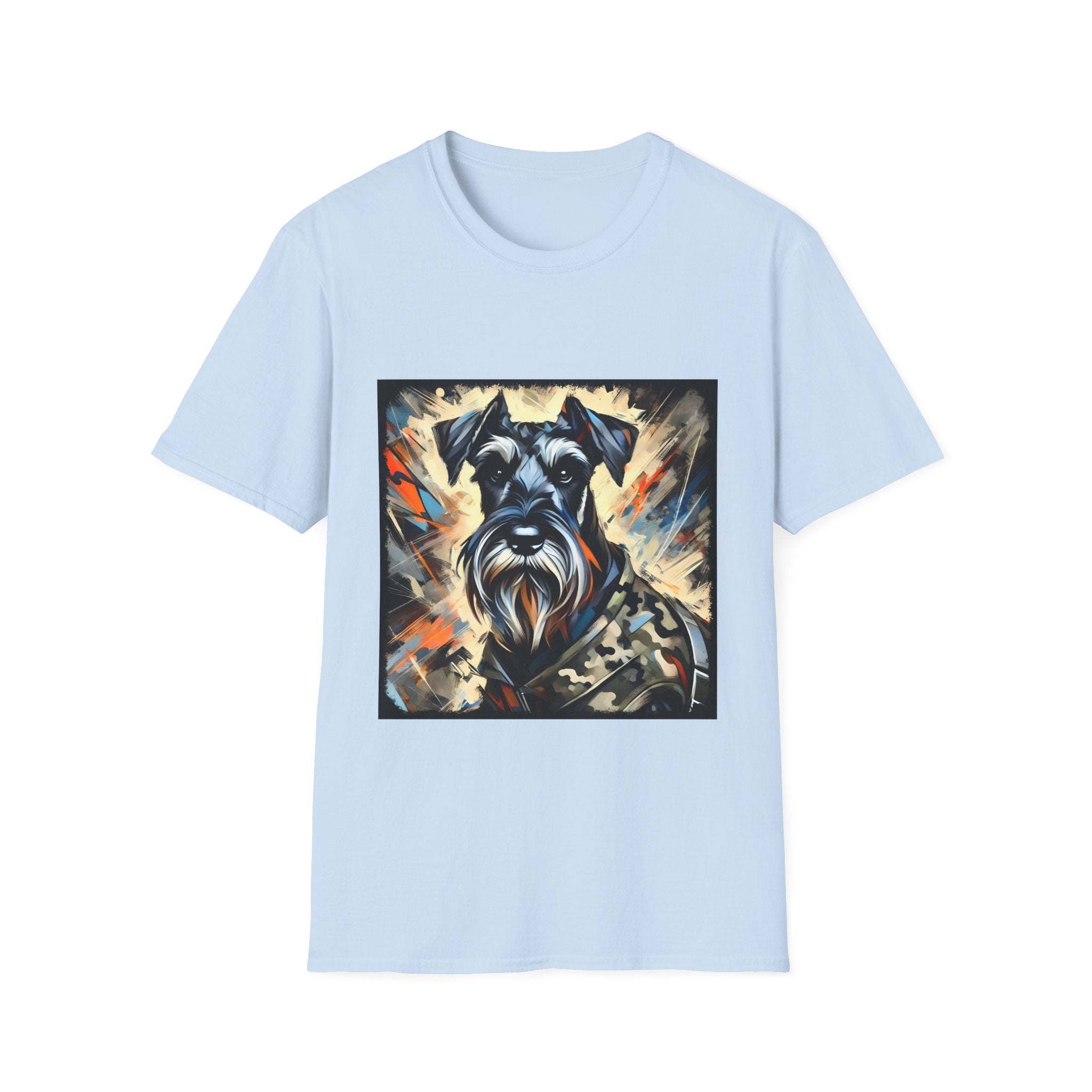 Schnauzer Bold Armor Classic | Unisex Dog T-Shirt