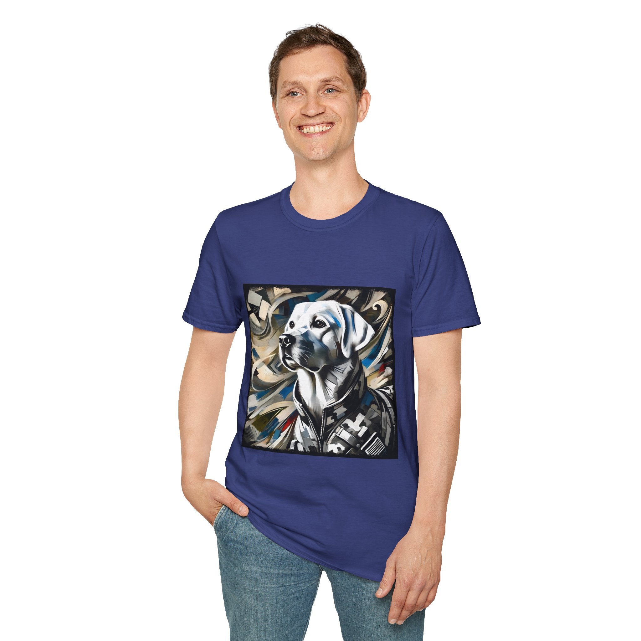 Labrador Retriever Bold Armor Classic | Unisex Dog T-Shirt
