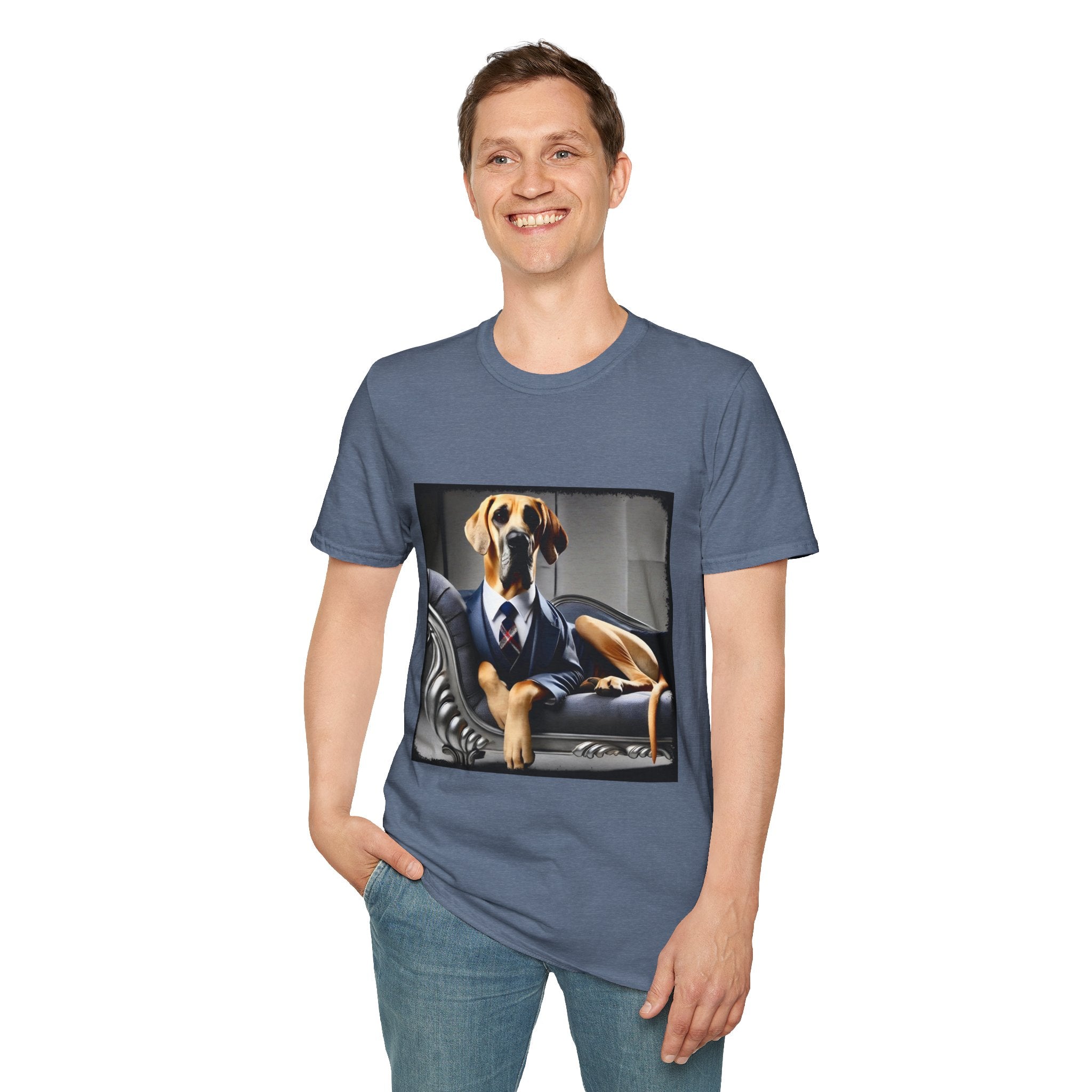 Great Dane Sharp Gent | Unisex Dog T-Shirt
