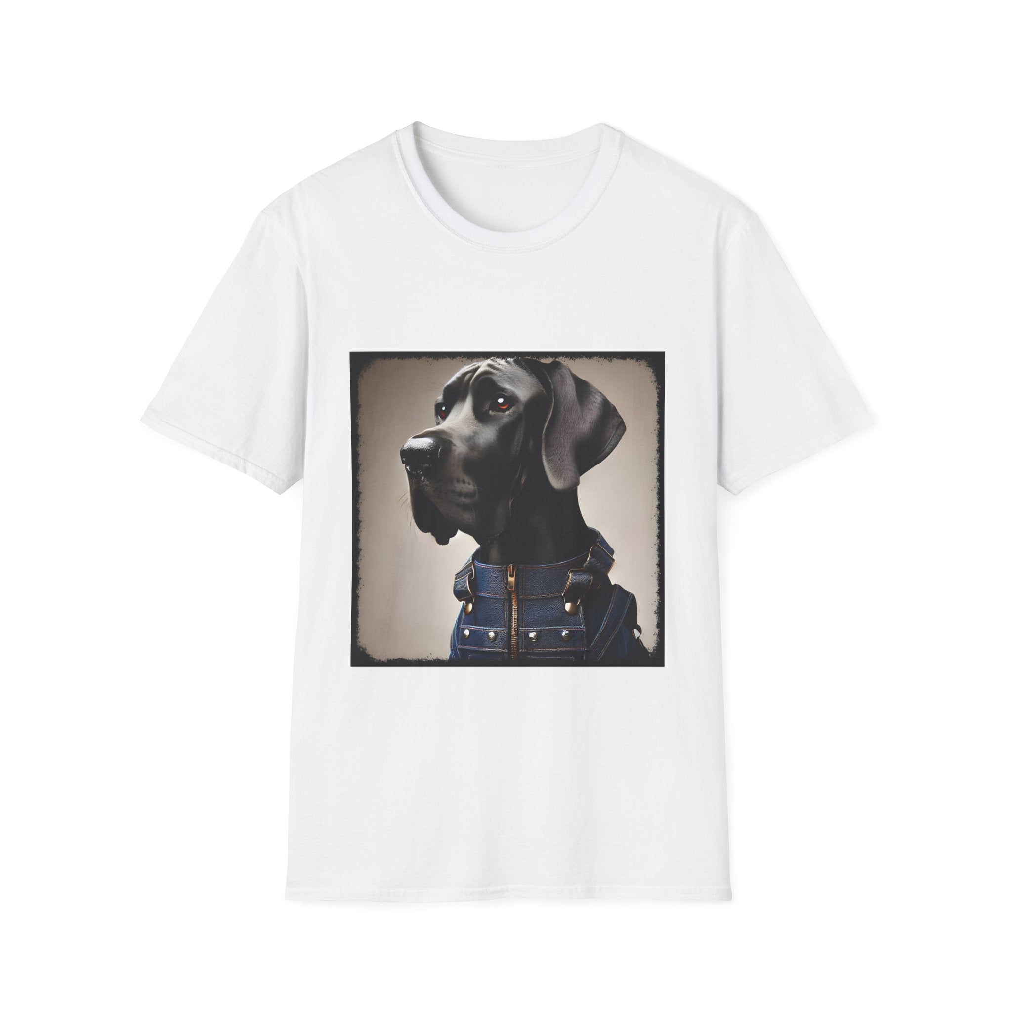 Great Dane Dapper Denim | Unisex Dog T-Shirt