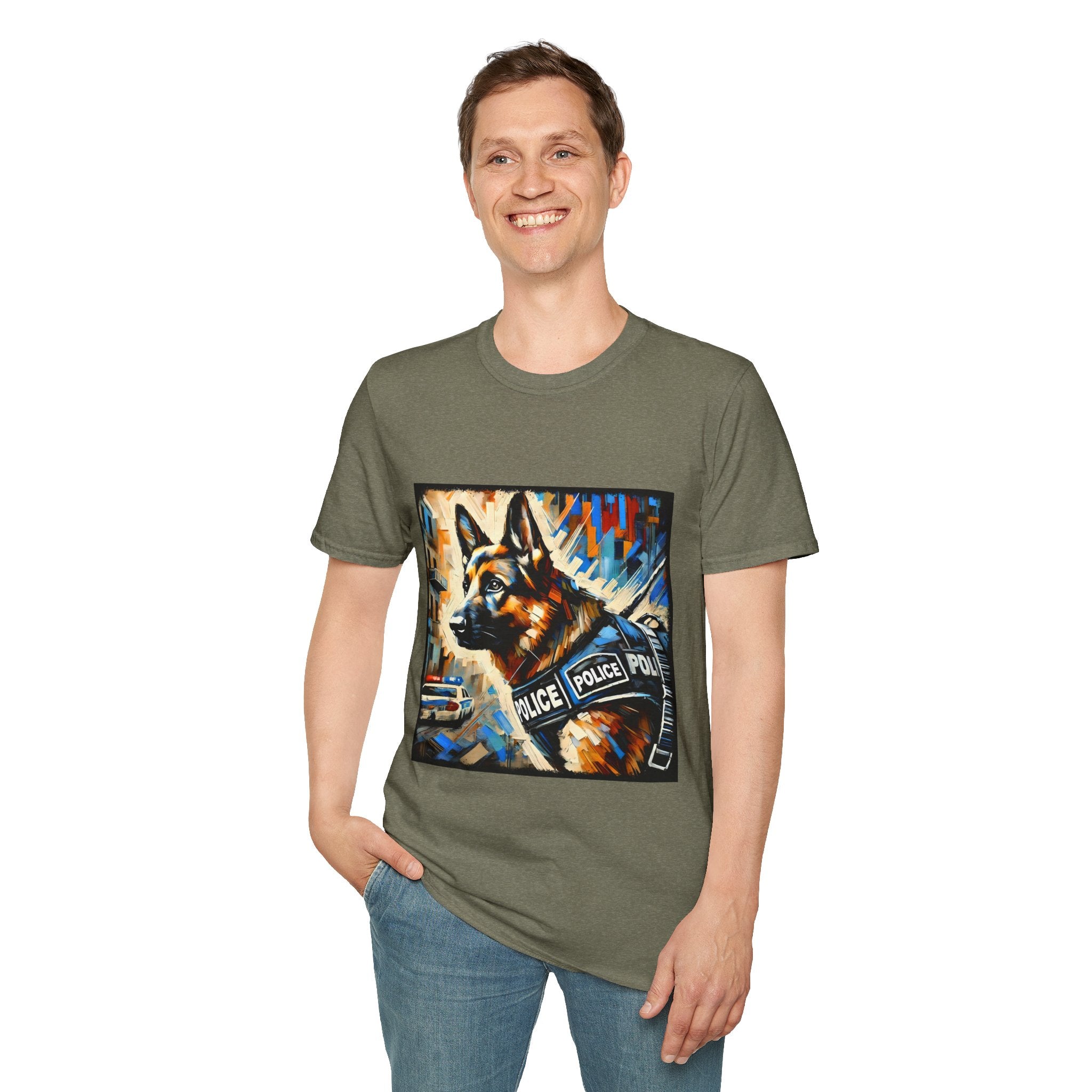 German Shepherd K-9 Classic | Unisex Dog T-Shirt