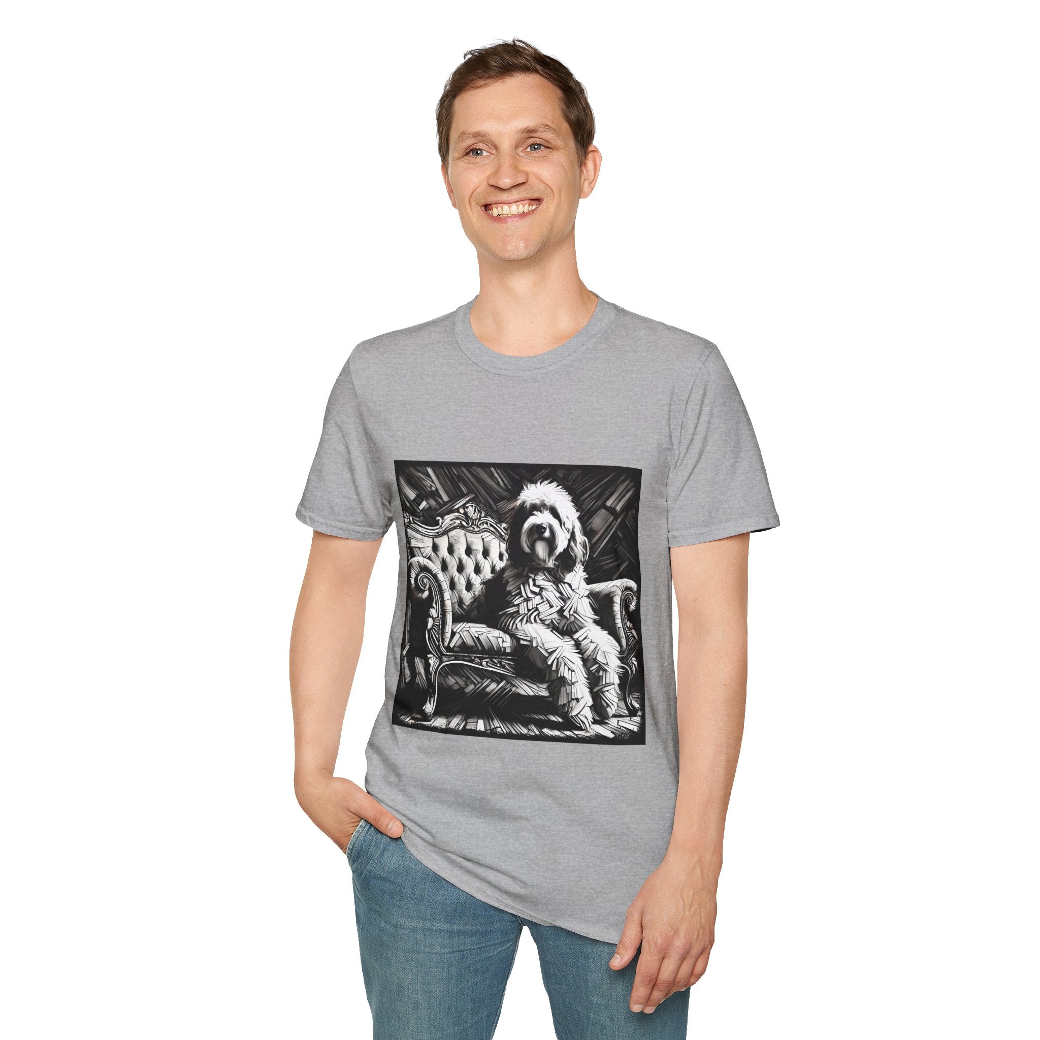 Bernedoodle B&W Bold | Unisex Dog T-Shirt