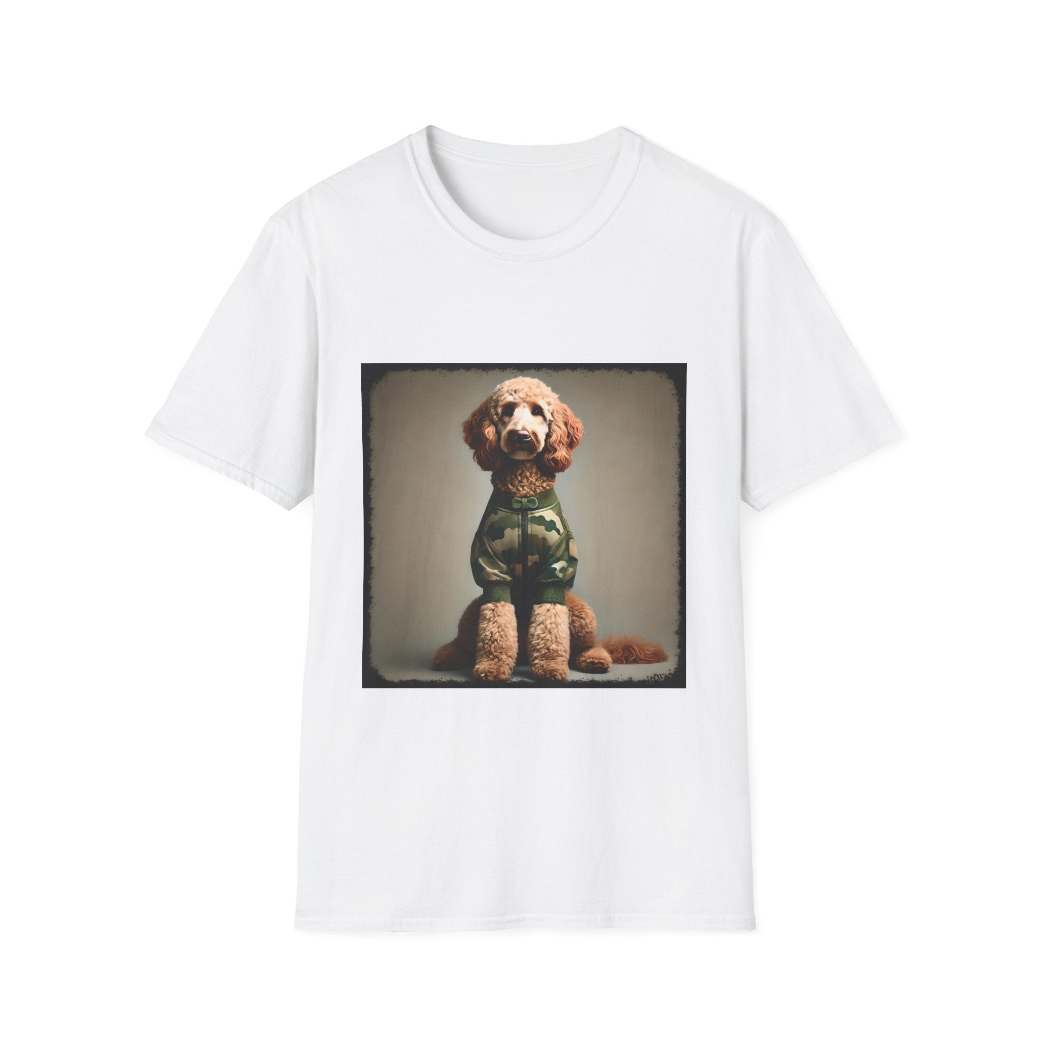 Labradoodle Camo Cutie | Unisex Dog T-Shirt