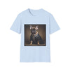 French Bulldog Portrait of a Lady | Unisex Dog T-Shirt