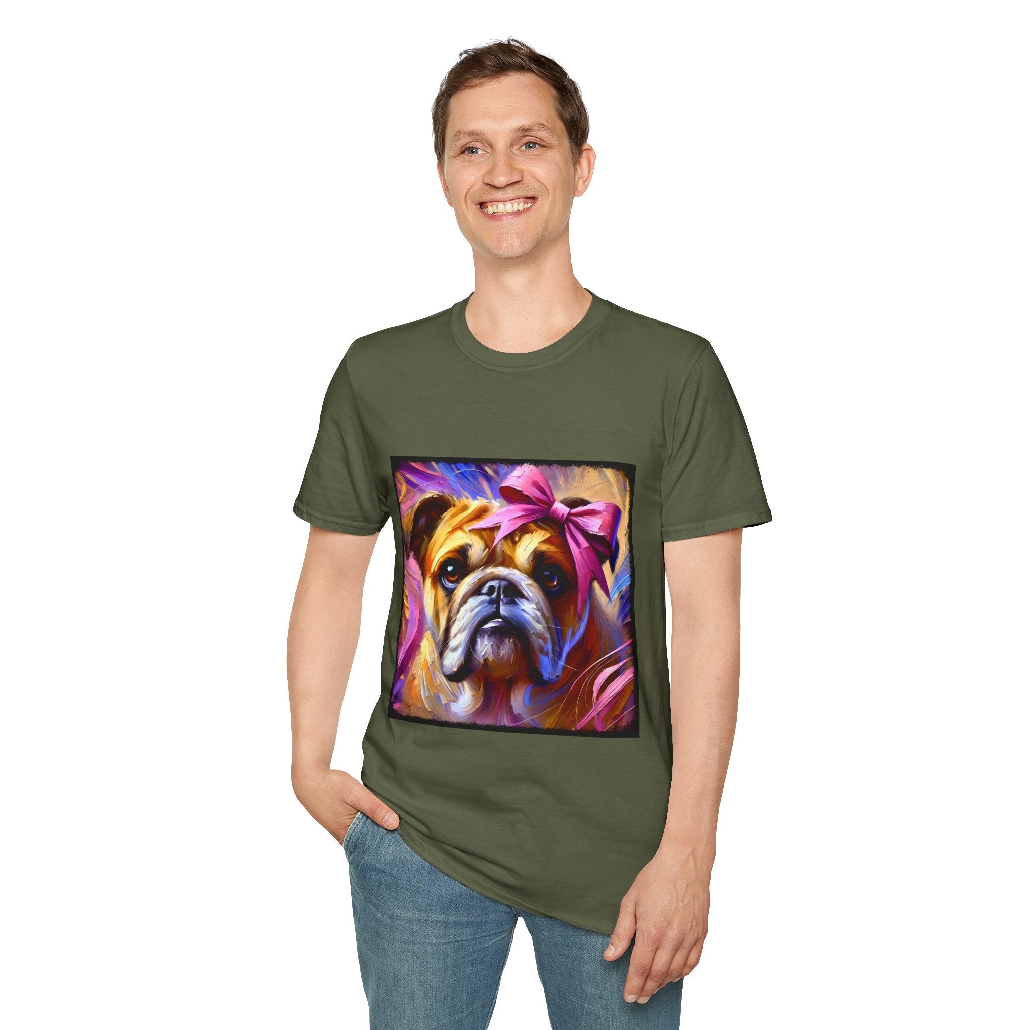 Bulldog Stunning Classic | Unisex Dog T-Shirt