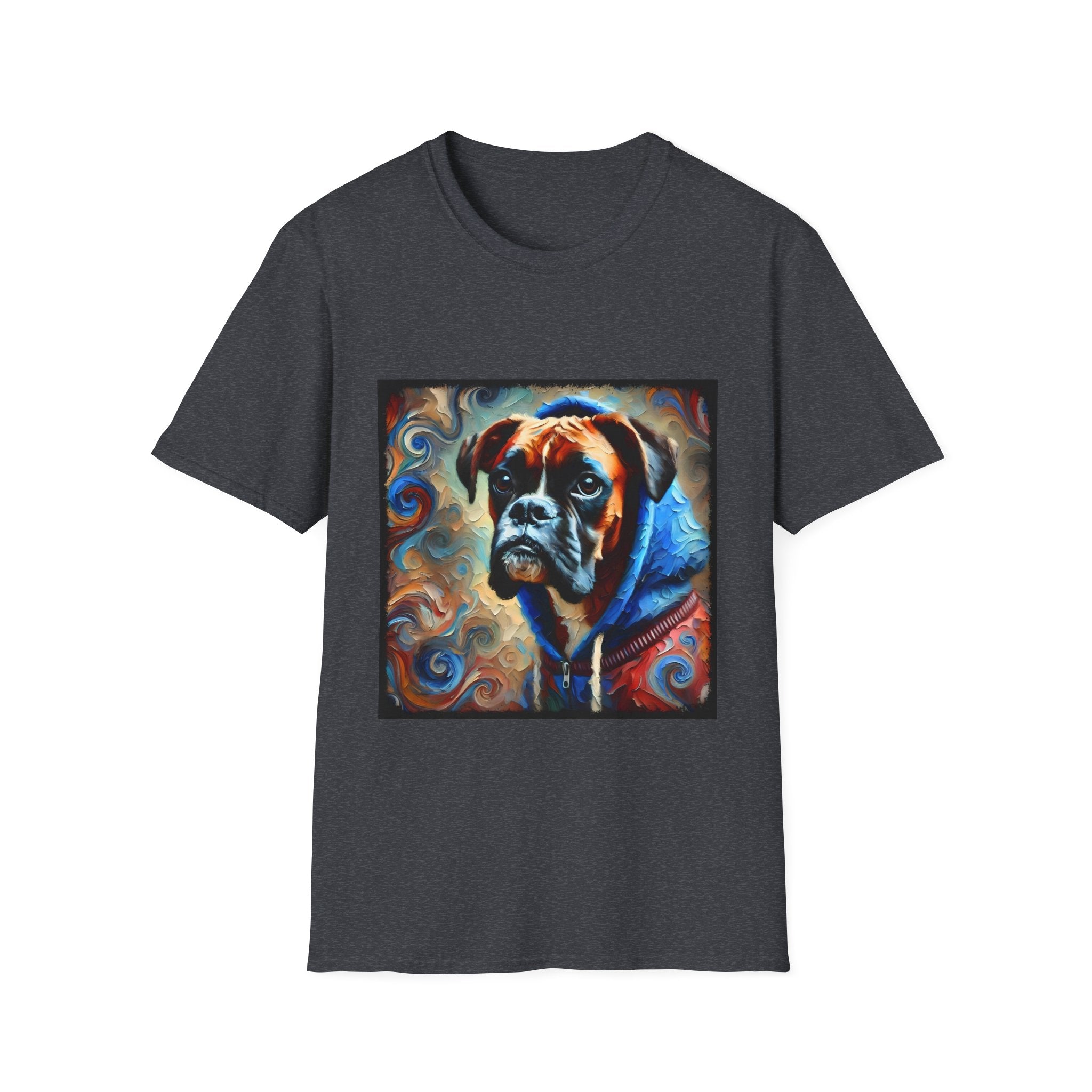 Boxer Hoodie Swirl II | Unisex Dog T-Shirt