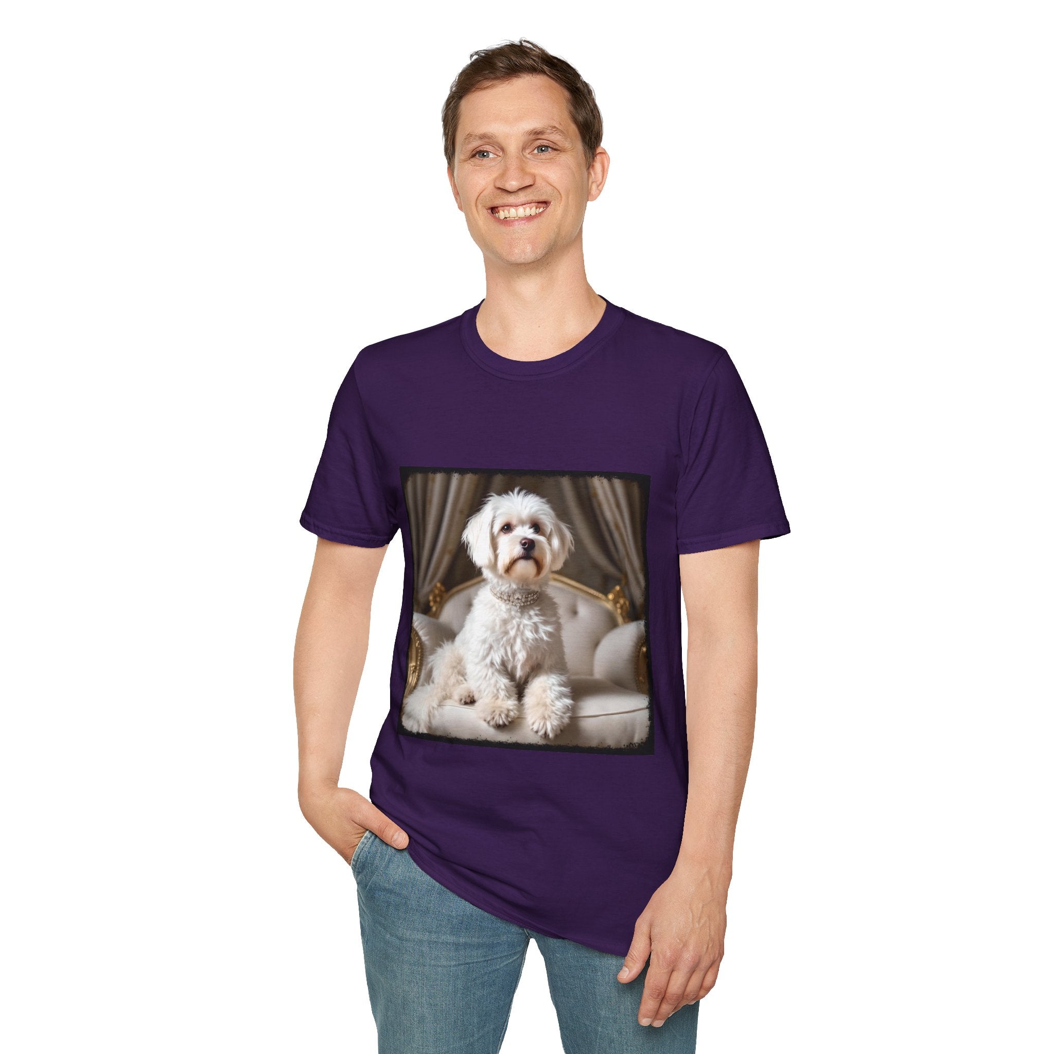 Maltese Royal Princess | Unisex Dog T-Shirt