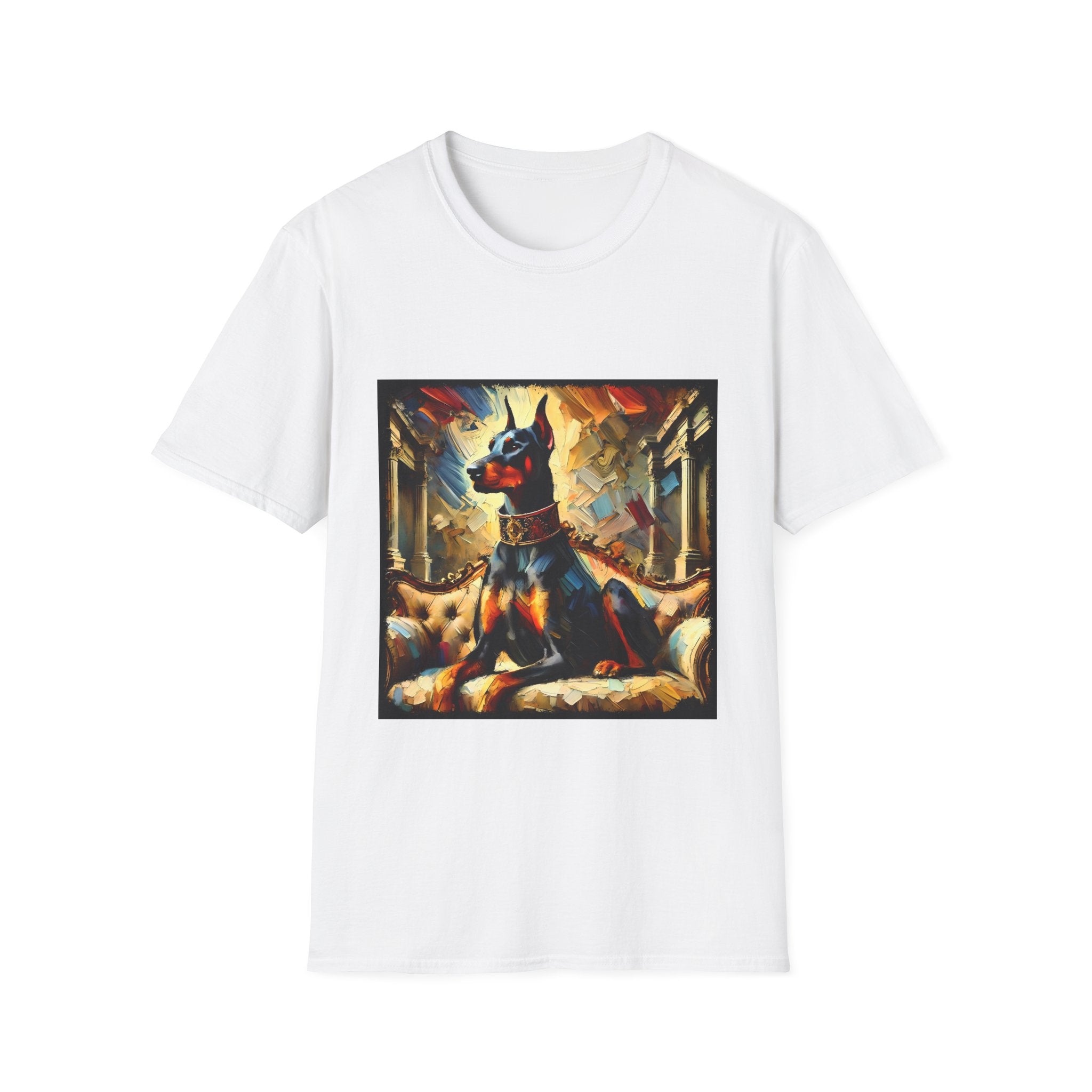 Doberman Pinscher Vivid Classic | Unisex Dog T-Shirt