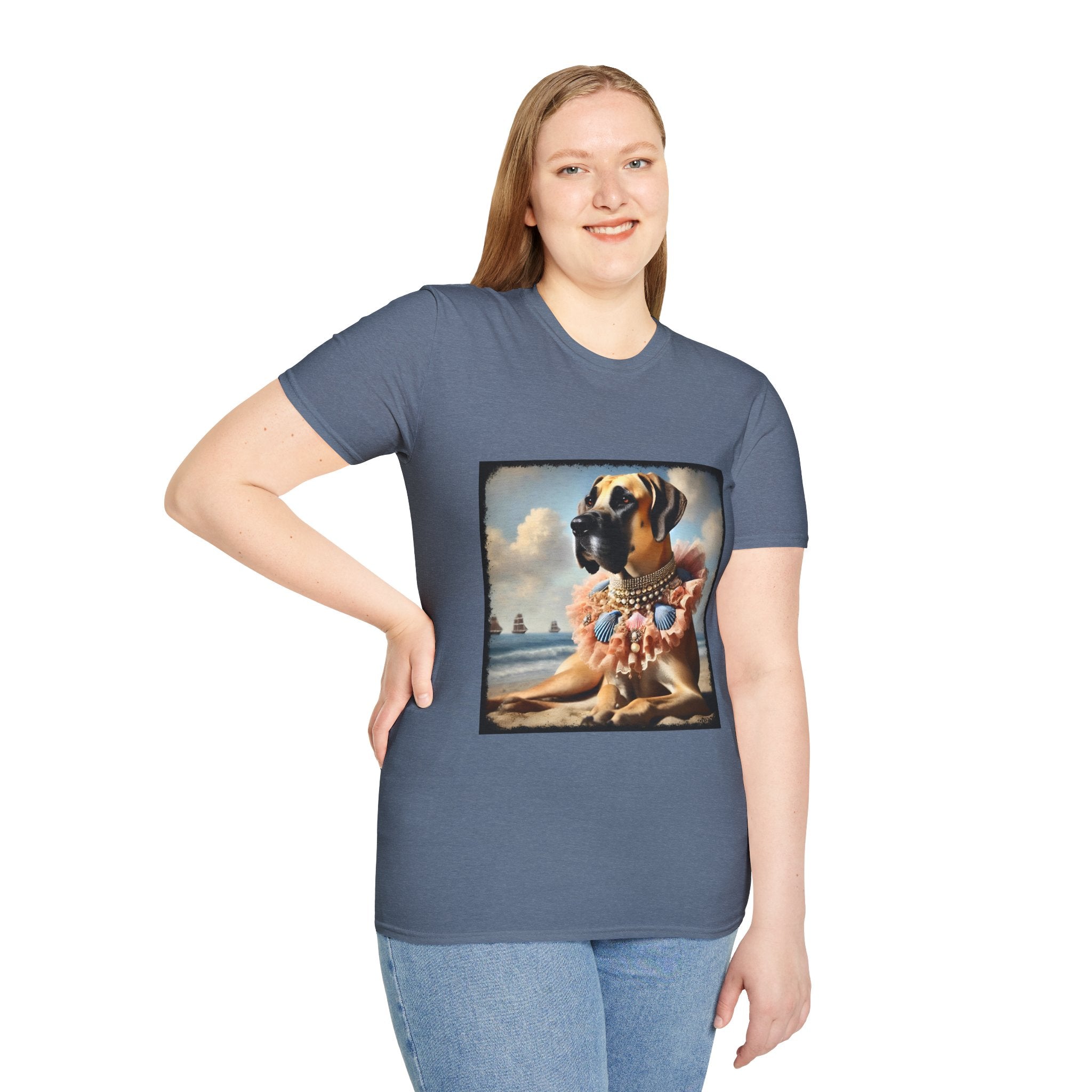Great Dane Seaside Queen | Unisex Dog T-Shirt