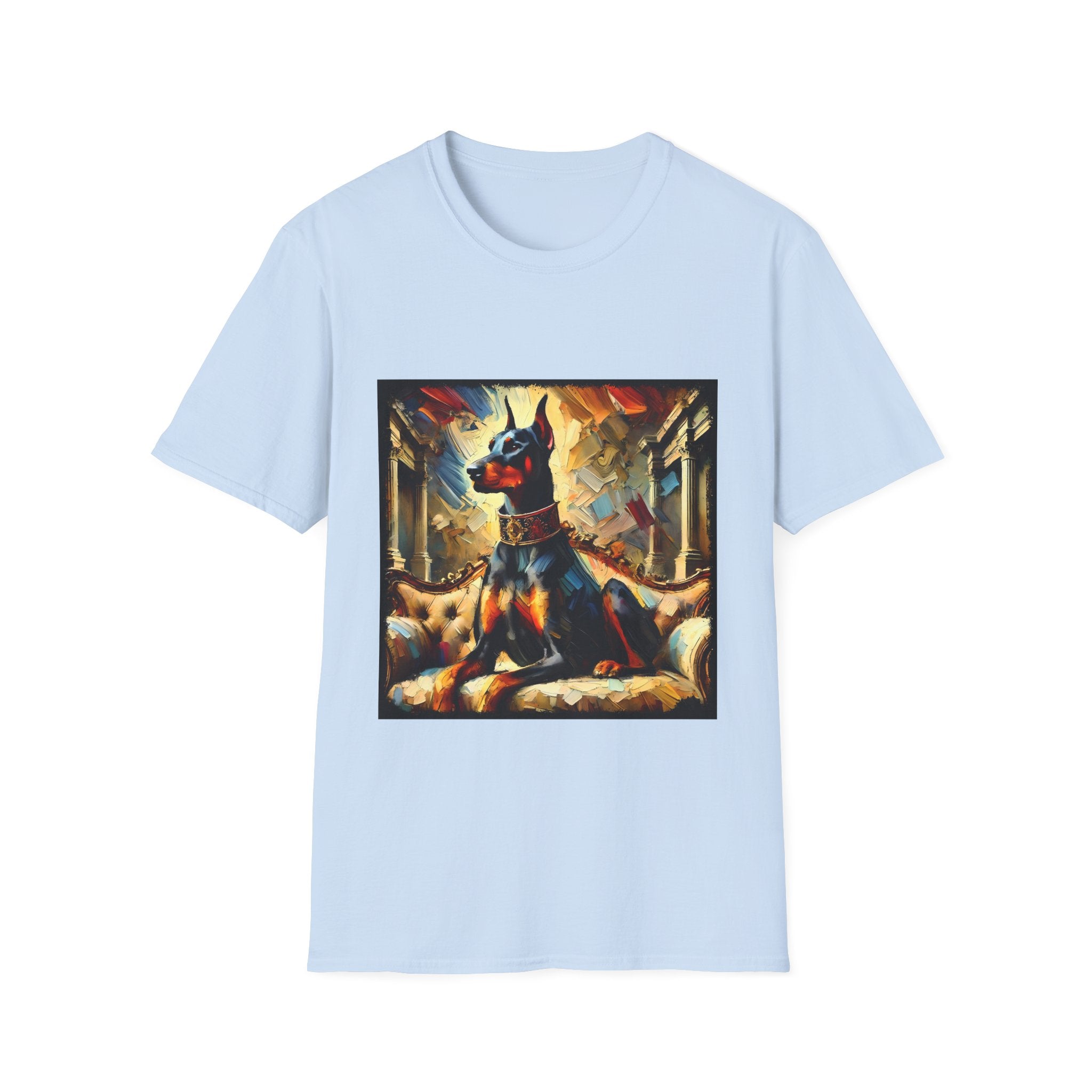 Doberman Pinscher Vivid Classic | Unisex Dog T-Shirt