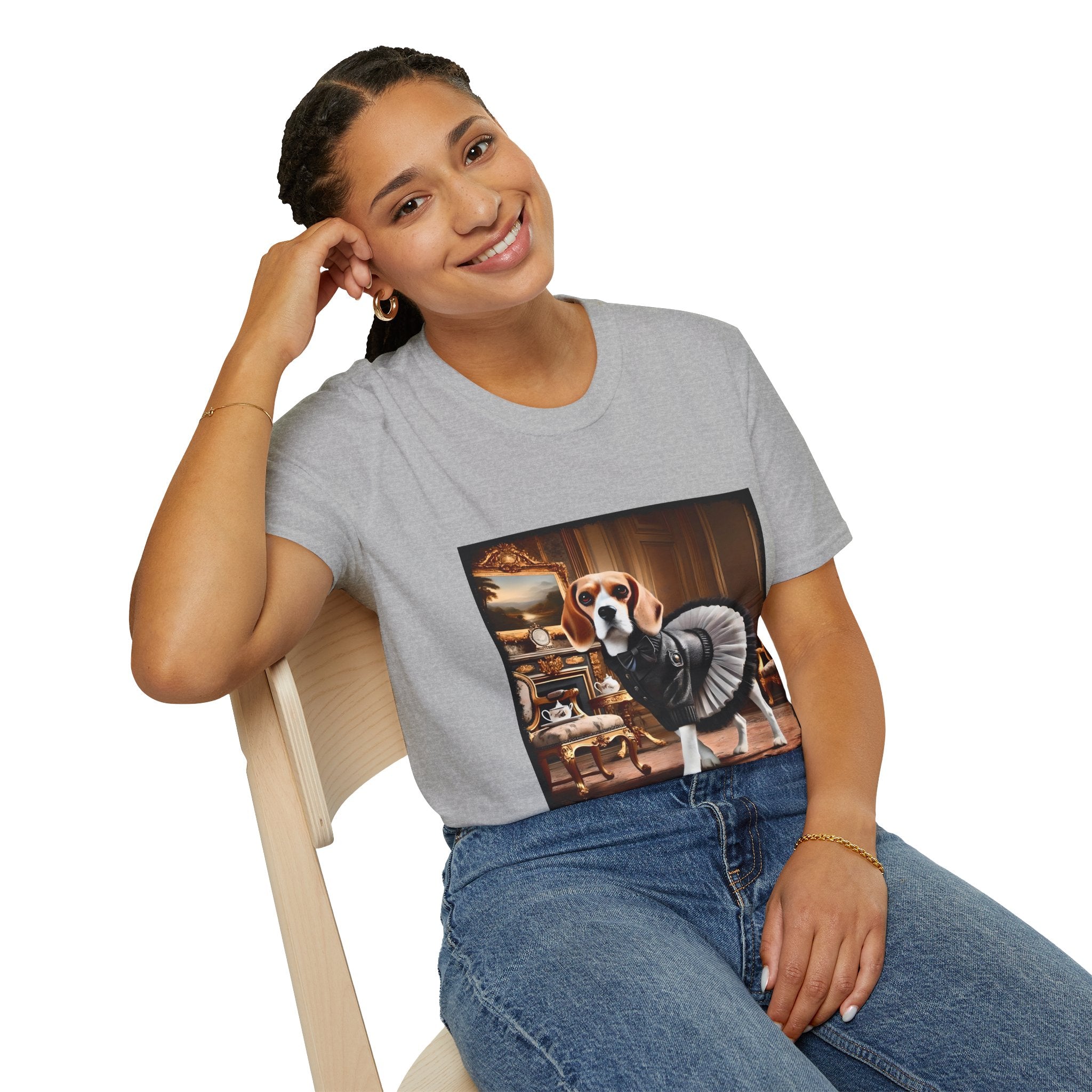 Beagle Posh Pup | Unisex Dog T-Shirt