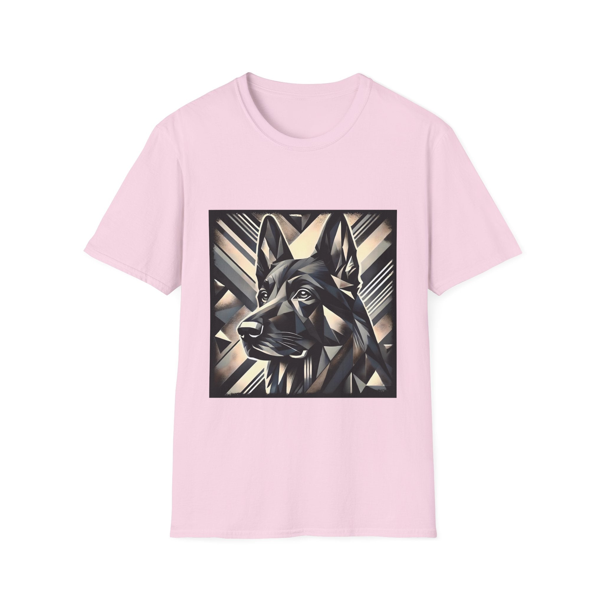 German Shepherd Geometric | Unisex Dog T-Shirt