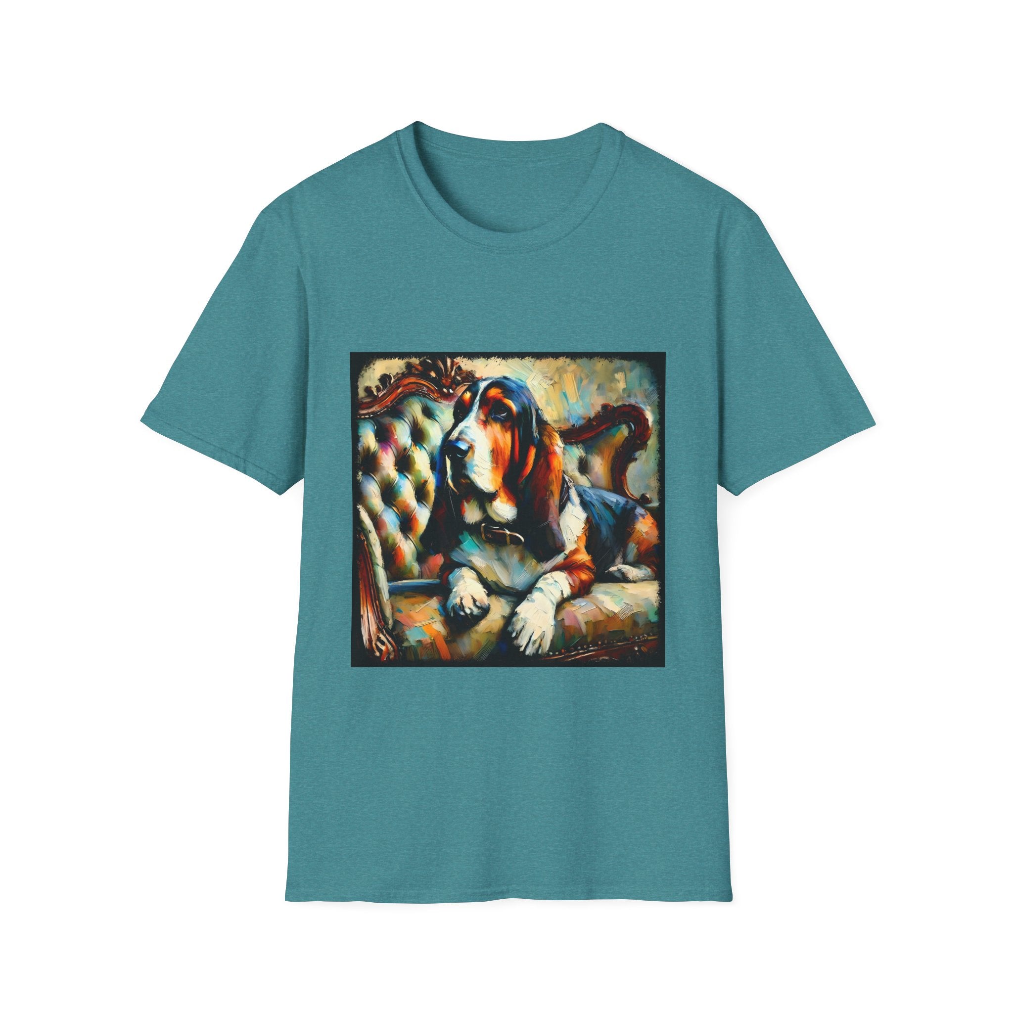 Basset Hound Elegant Classic | Unisex Dog T-Shirt