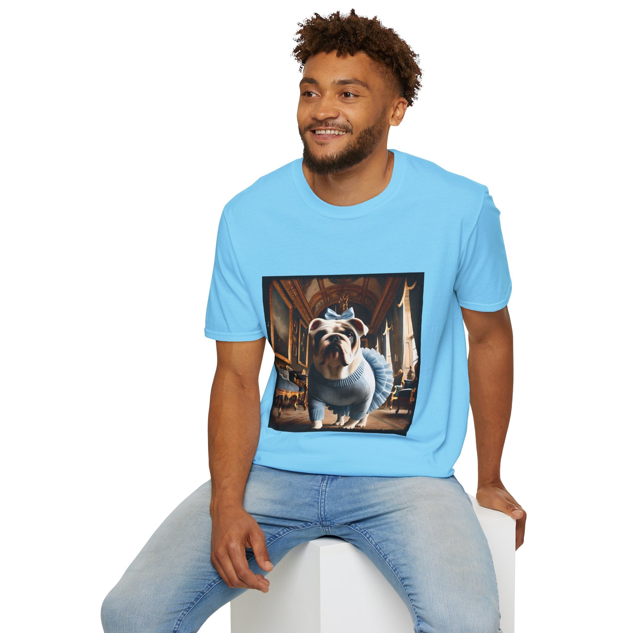 Bulldog Runway Rebel | Unisex Dog T-Shirt