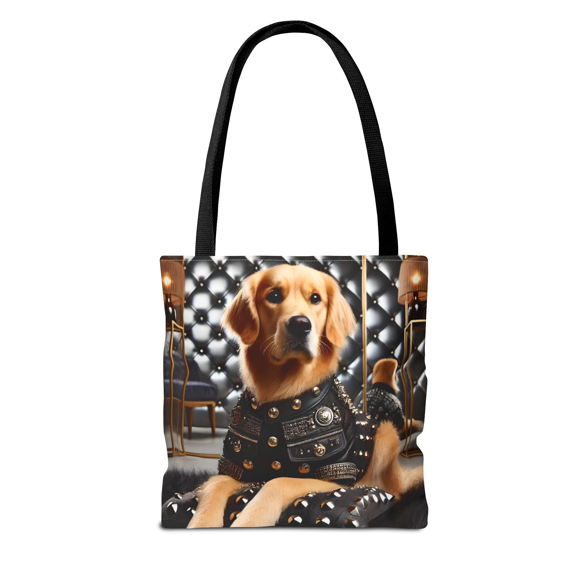 Golden Retriever Grit & Glam | Dog Themed Tote Bag