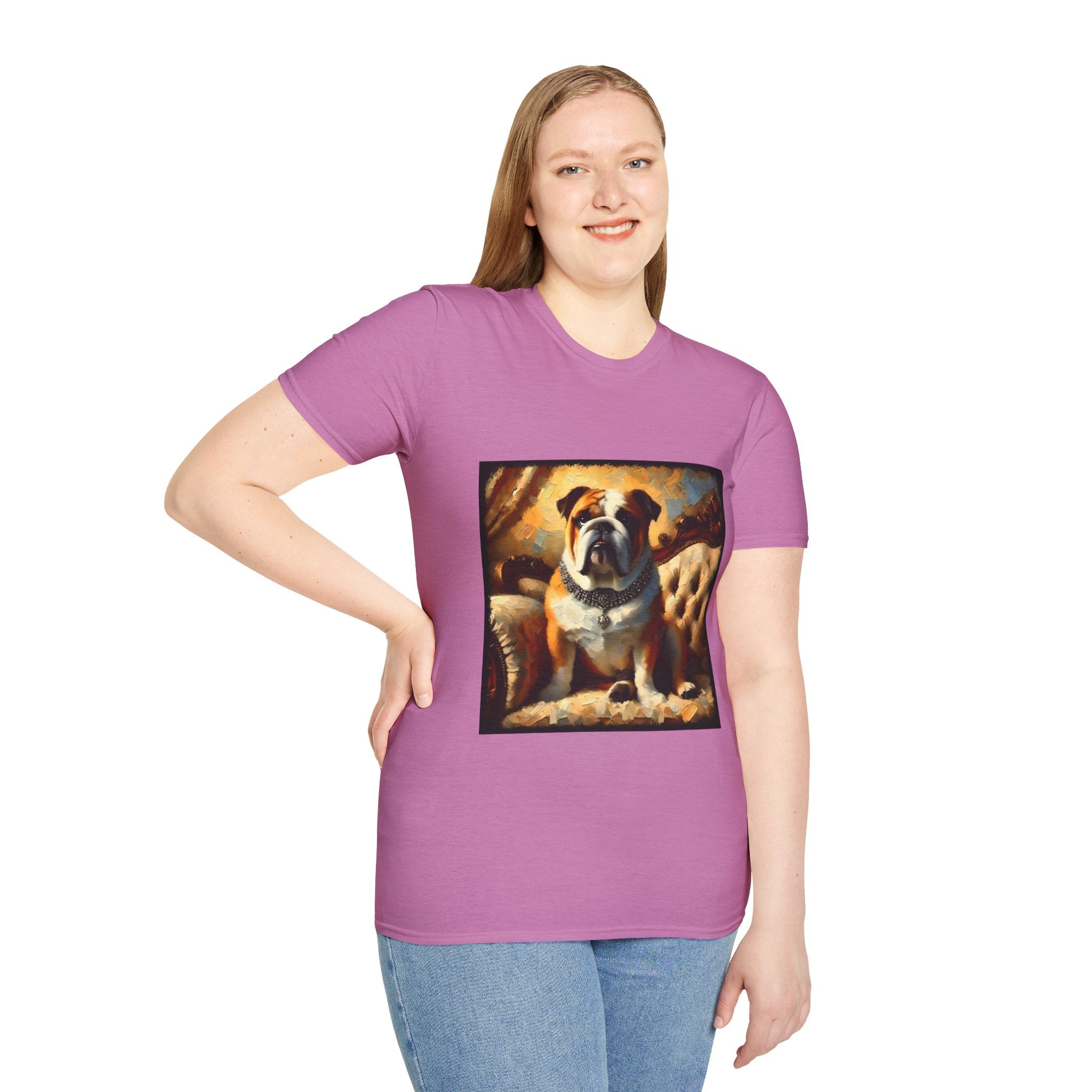 Bulldog Princess Classic | Unisex Dog T-Shirt