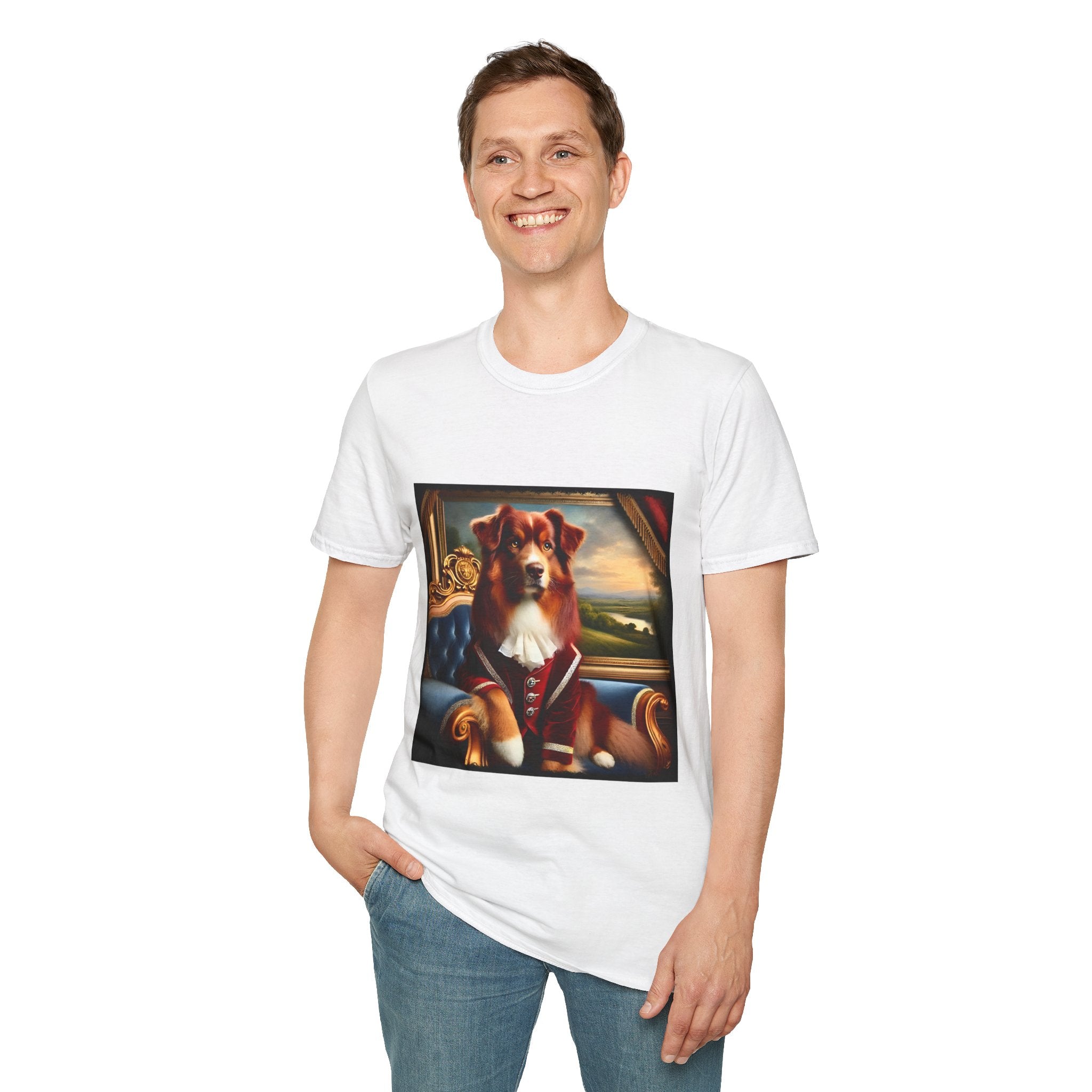 Australian Shepherd Loyal Gentleman | Unisex Dog T-Shirt