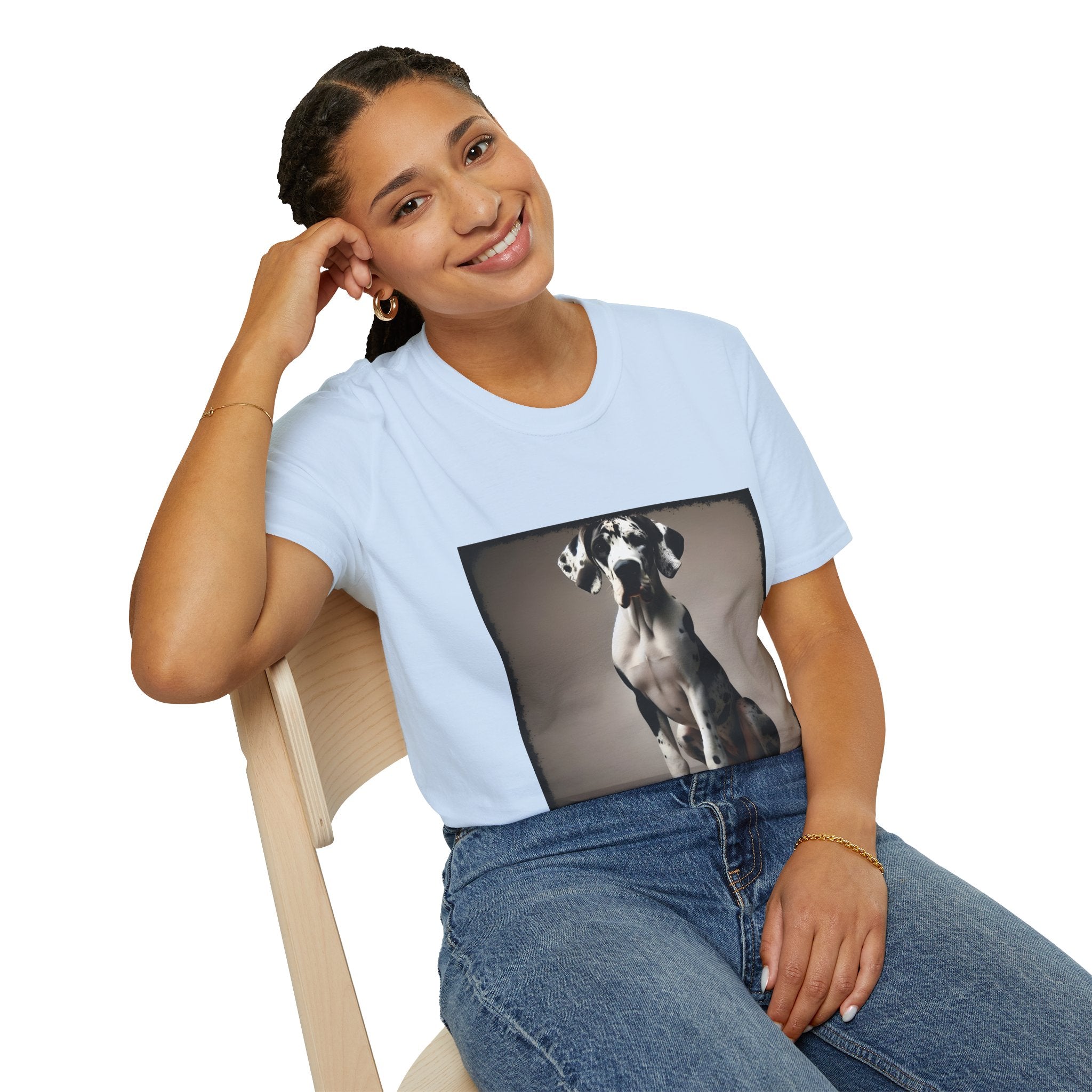 Great Dane Classic Portrait | Unisex Dog T-Shirt