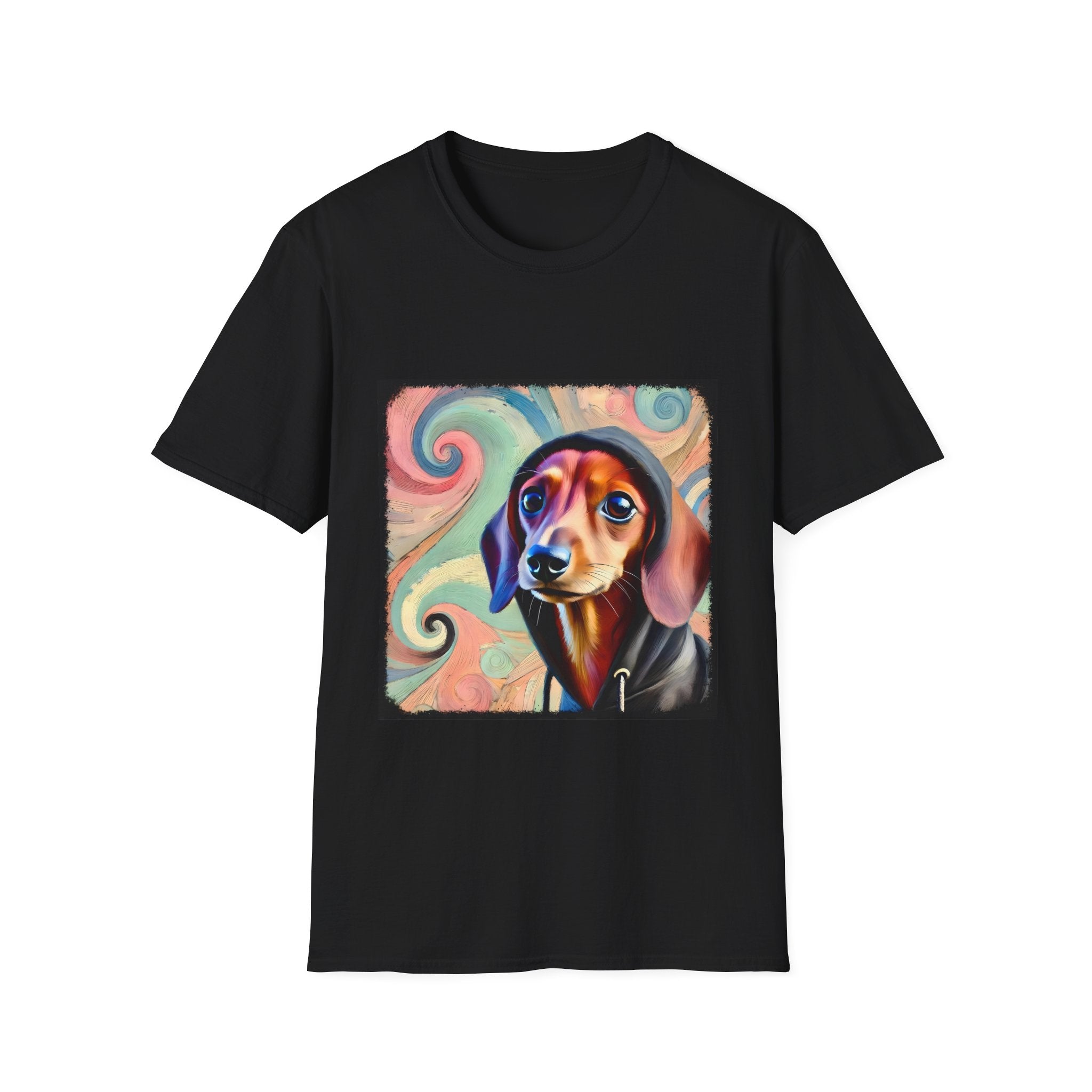 Dachshund Pastel Swirl | Unisex Dog T-Shirt