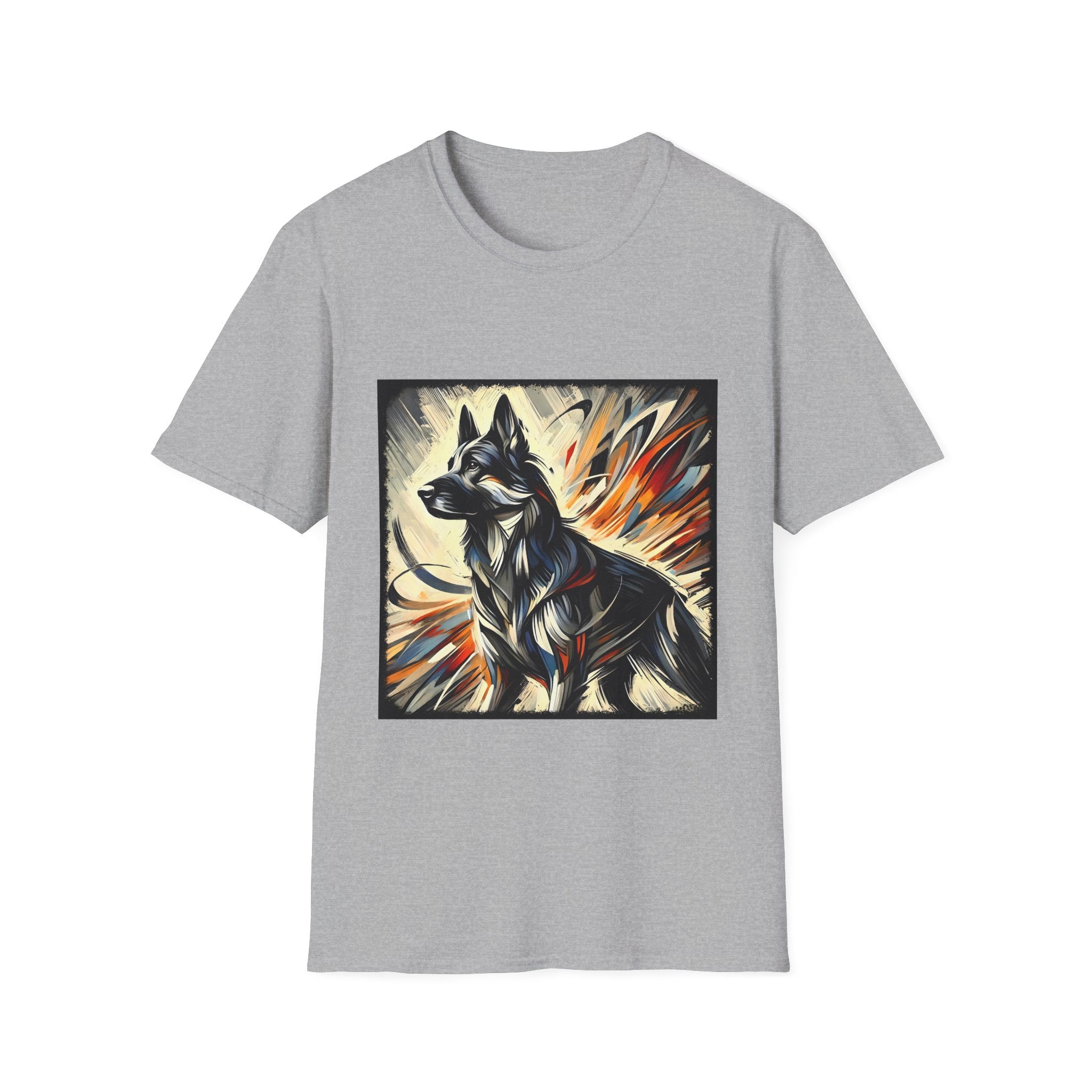 German Shepherd Fire Classic | Unisex Dog T-Shirt