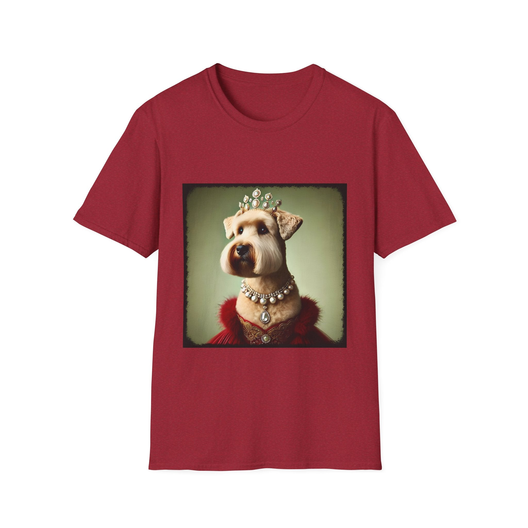 Wheaten Terrier Crimson Queen | Unisex Dog T-Shirt