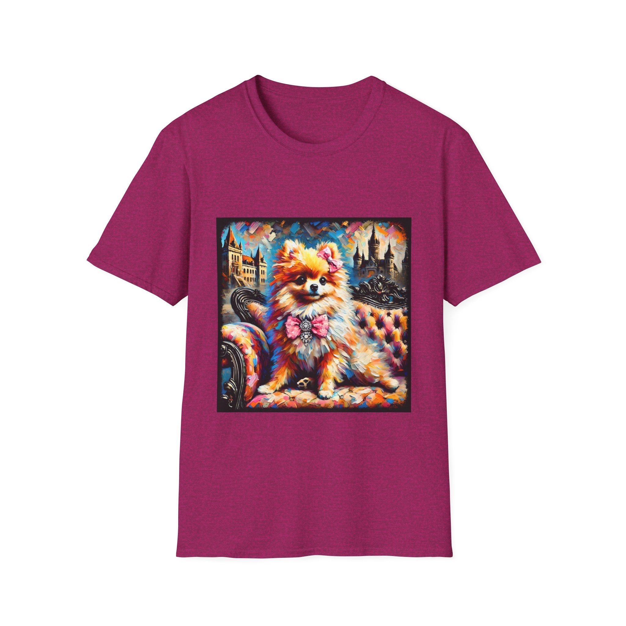 Pomeranian Diamond Princess Classic  | Unisex Dog T-Shirt