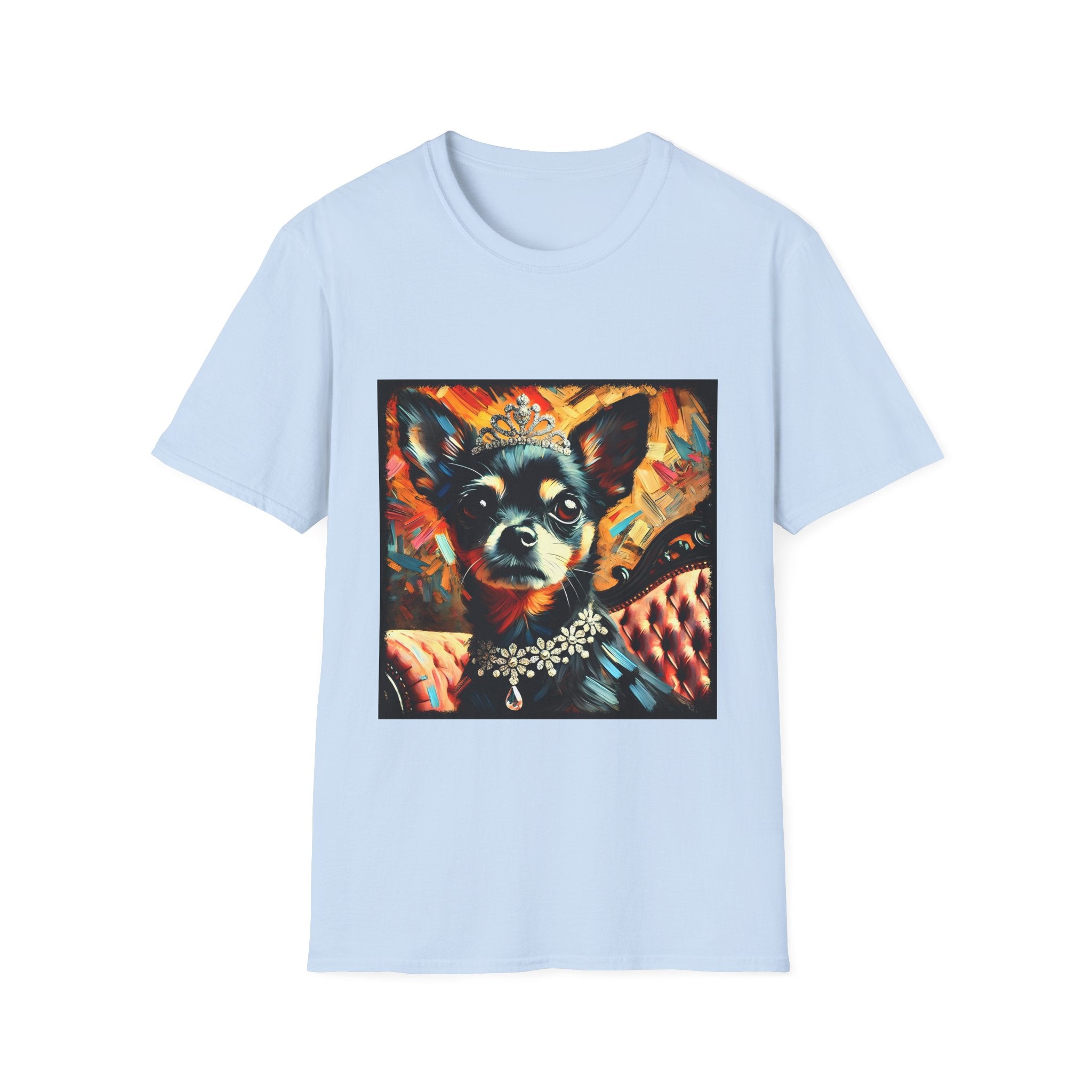 Chihuahua Poised Princess Classic | Unisex Dog T-Shirt