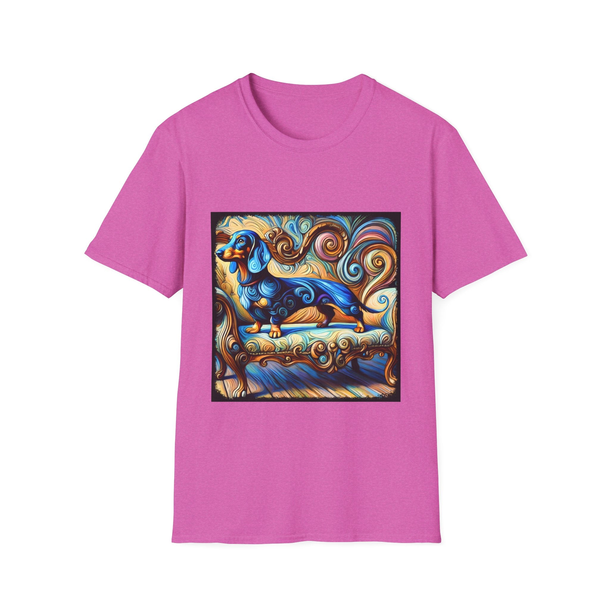 Dachshund Blue Dream Swirl | Unisex Dog T-Shirt